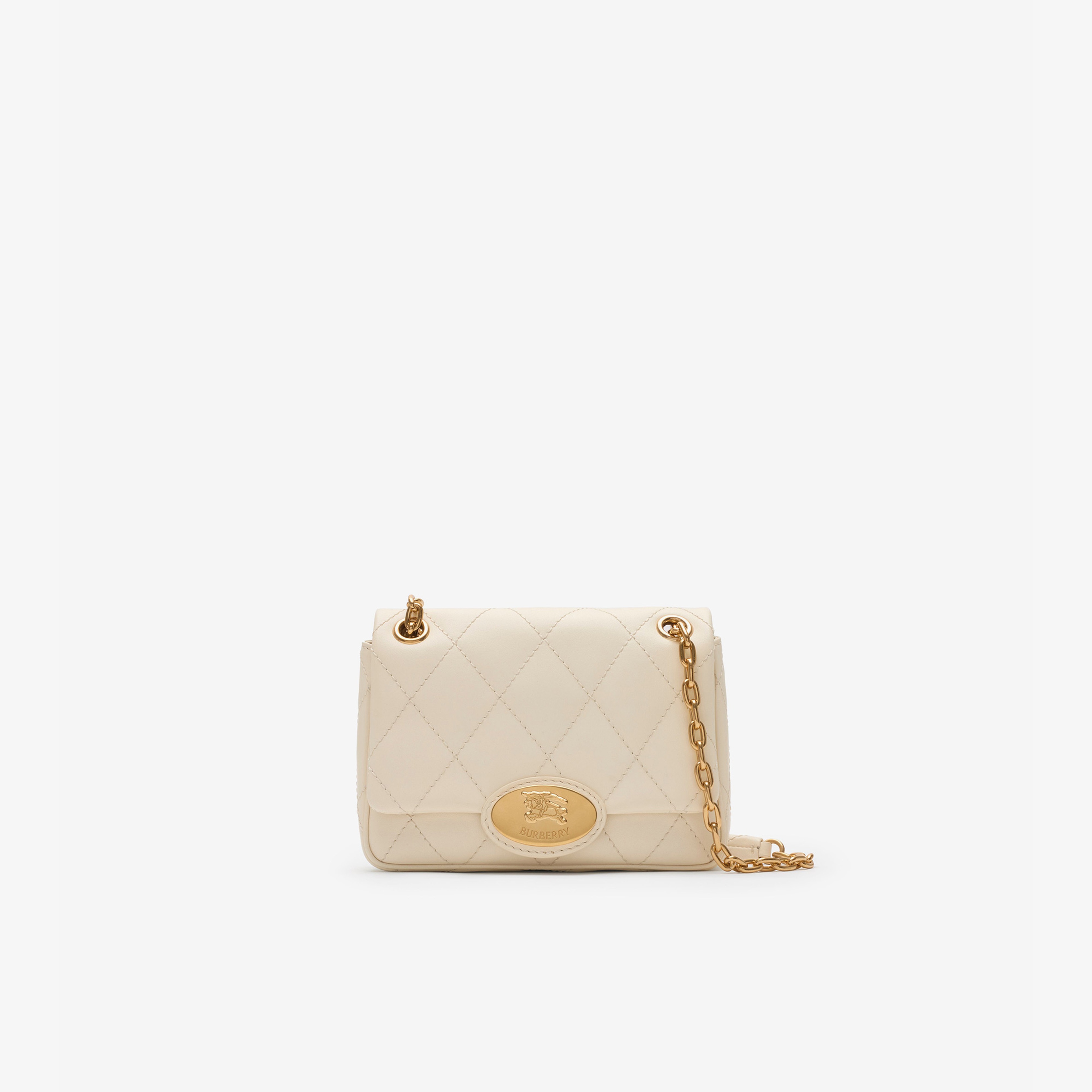 Burberry Small Strand Kadın Krem Çanta