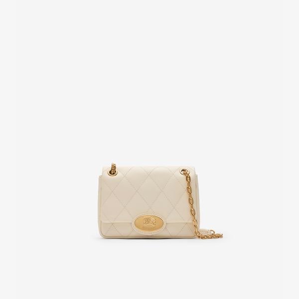 Burberry Small Strand Kadın Krem Çanta