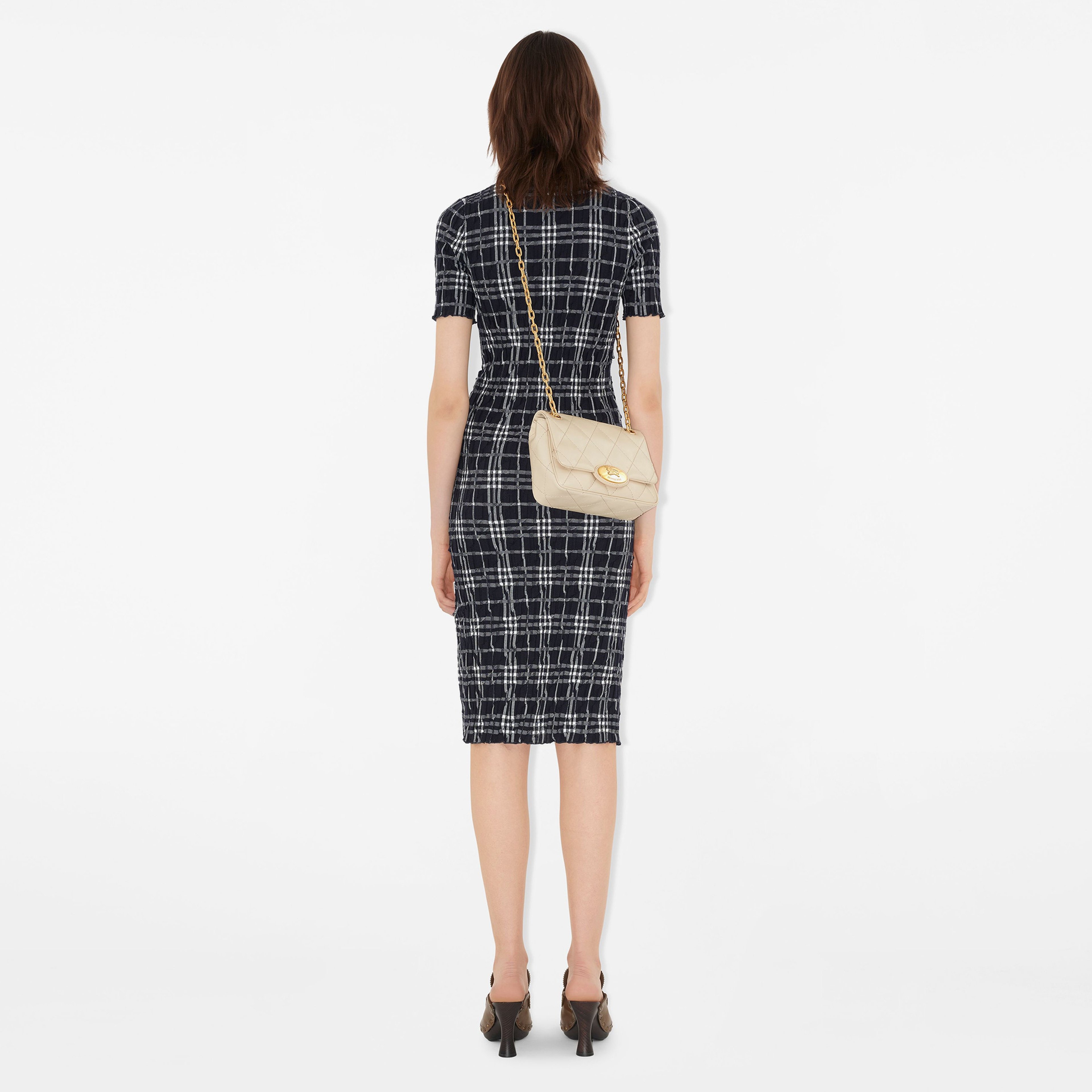 Burberry Small Strand Kadın Krem Çanta