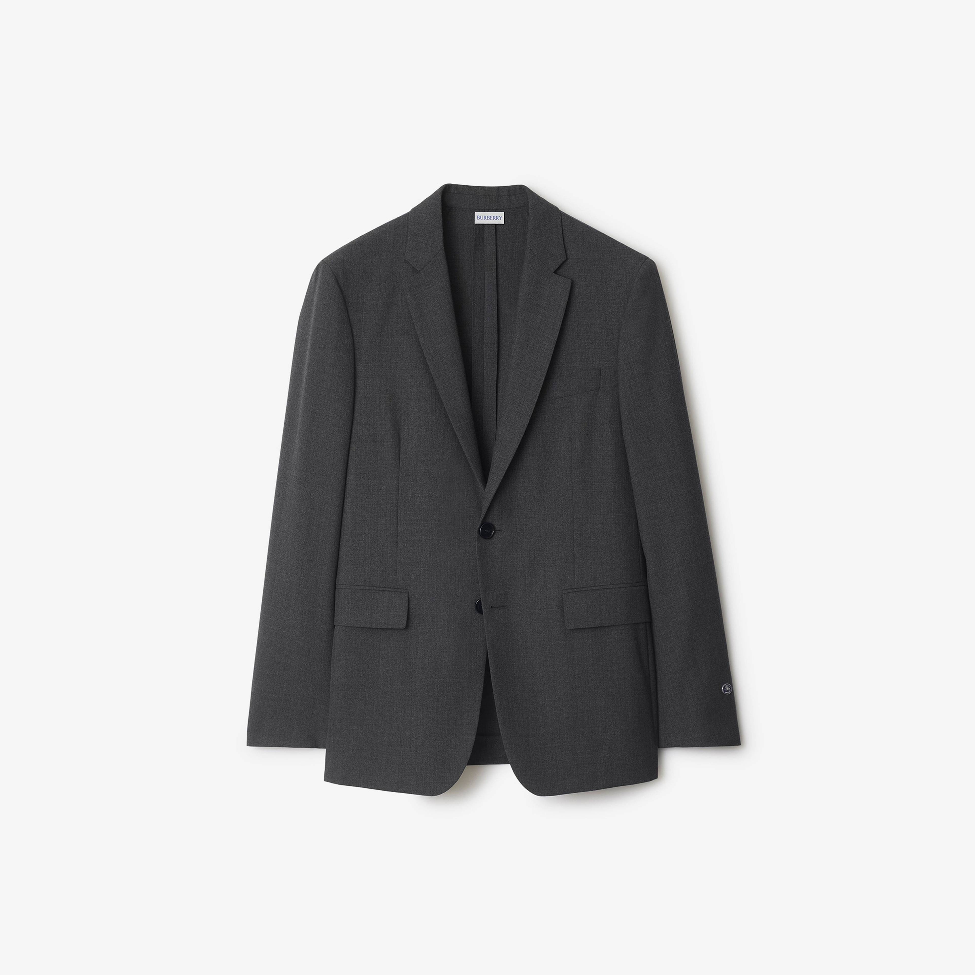 Burberry Erkek Gri Ceket
