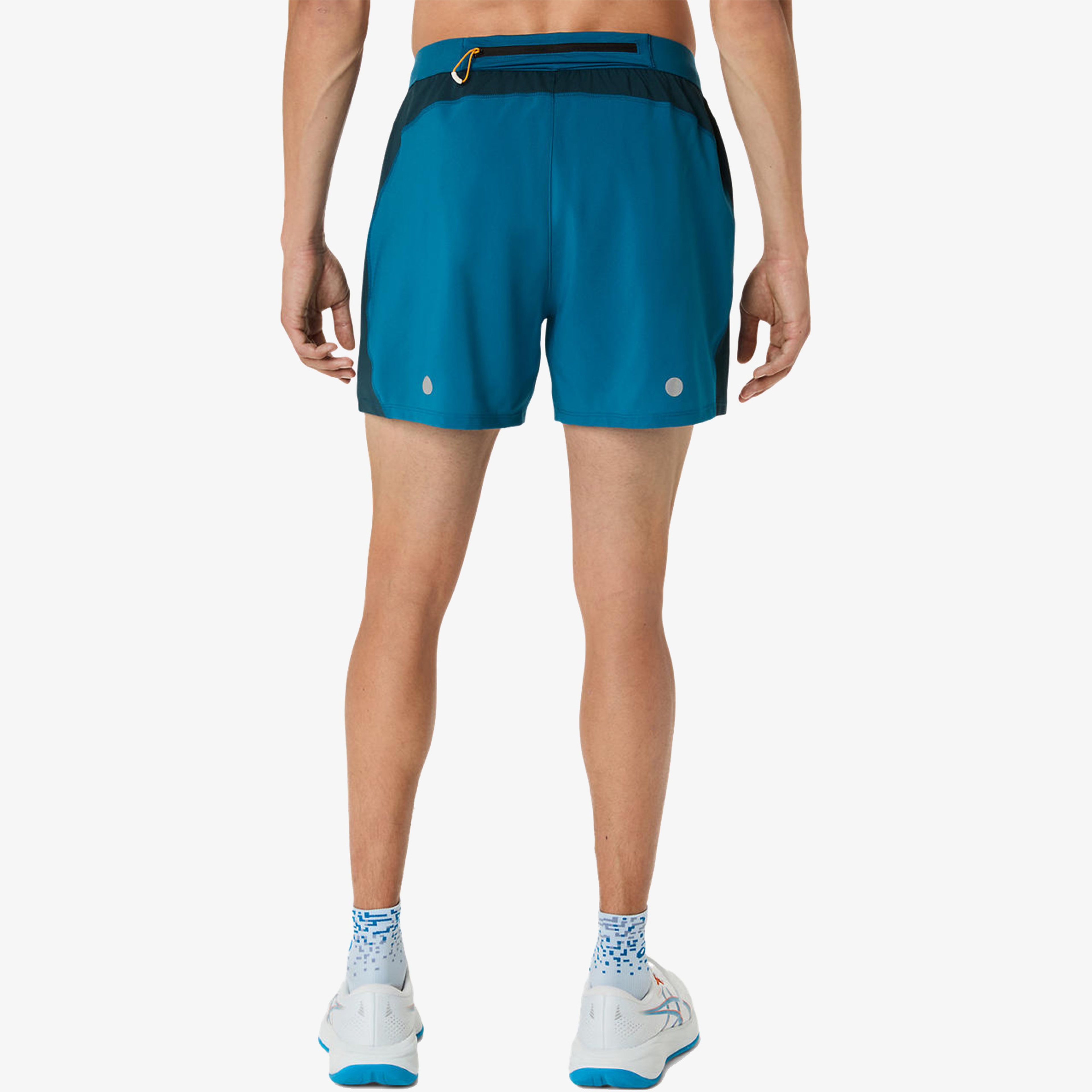 Asics Road 5in Erkek Mavi Koşu Şortu