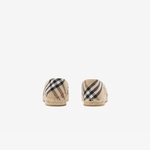 Burberry Mews Kadın Bej Espadril
