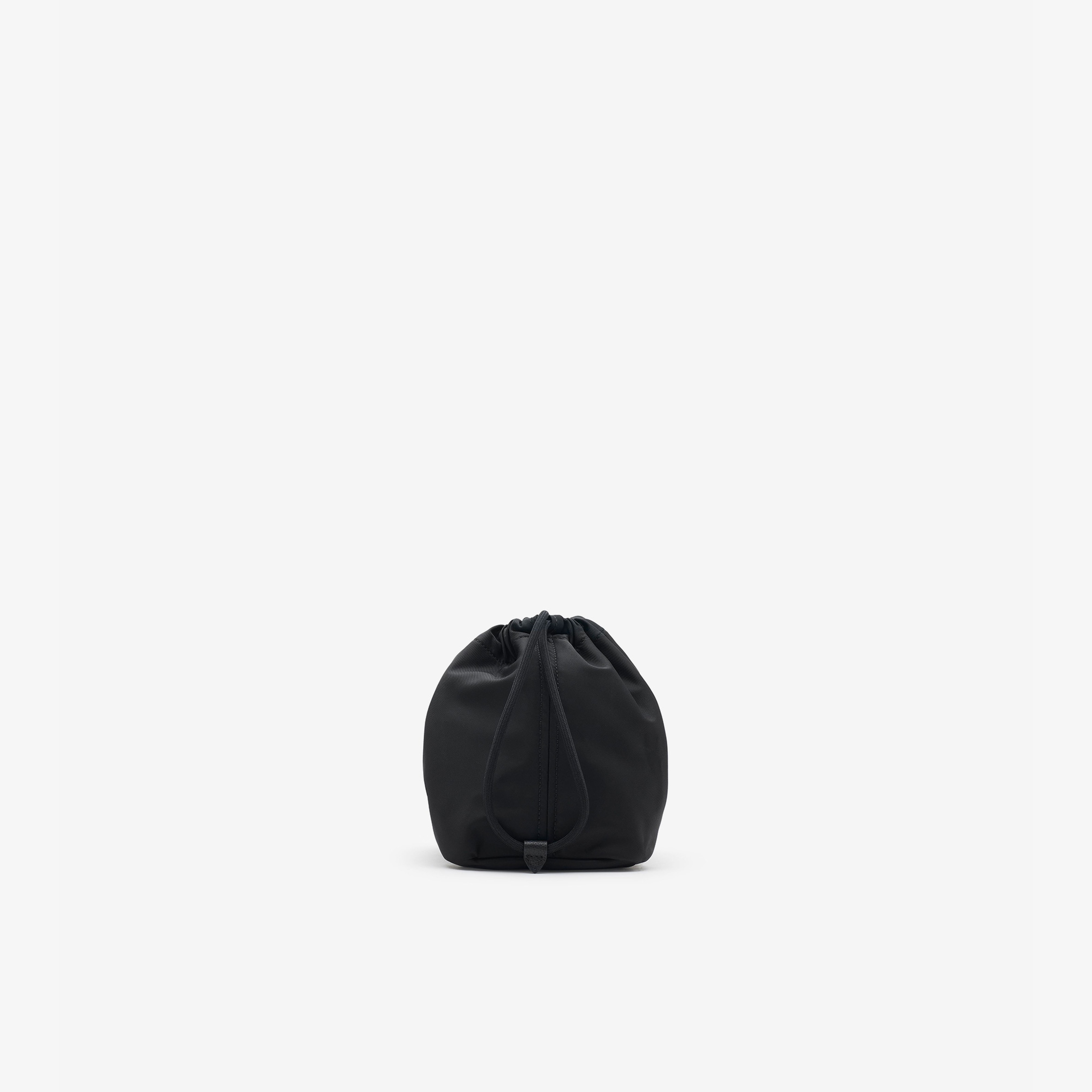 Burberry Reversible Horseshoe Drawstring Pouch Kadın Siyah Çanta