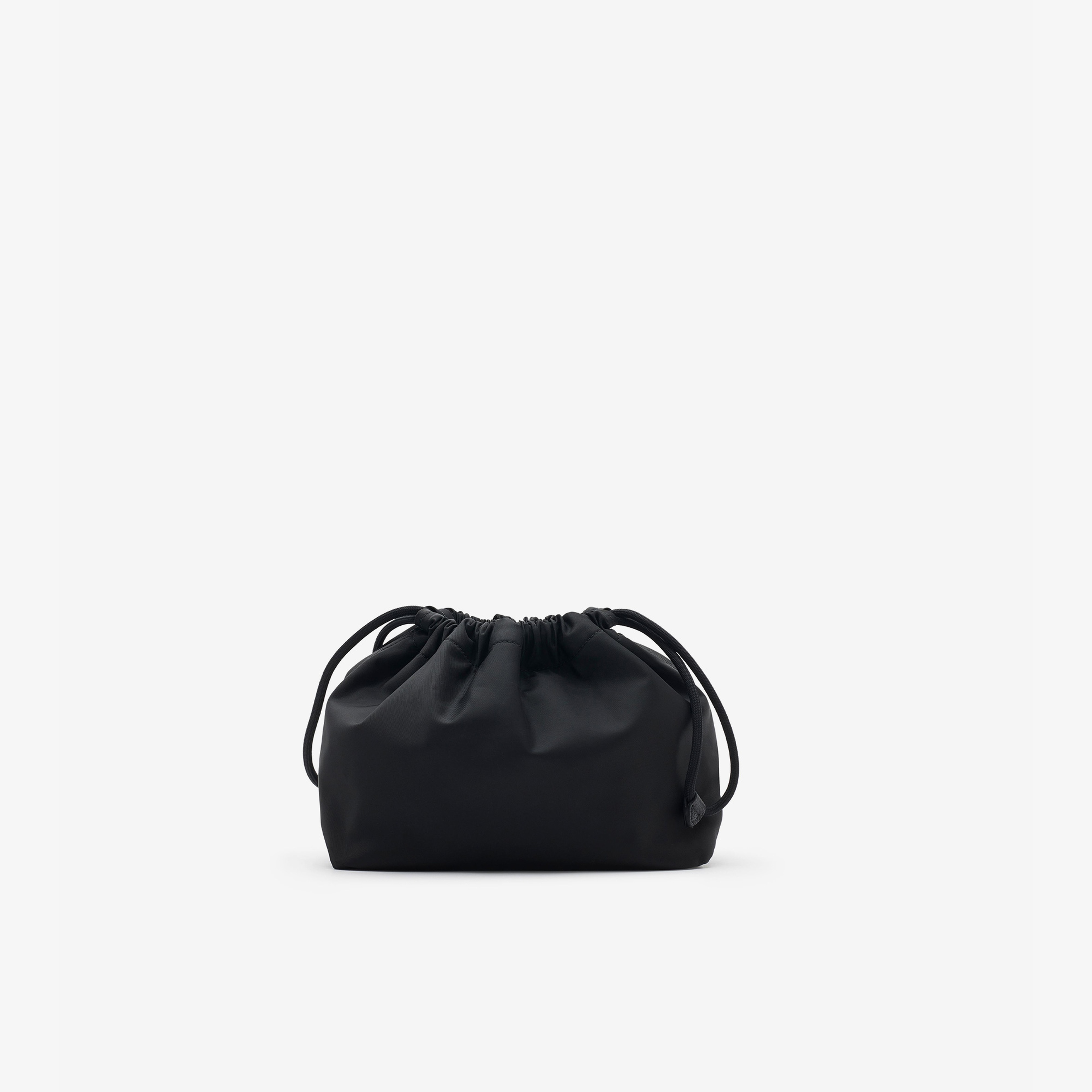 Burberry Reversible Horseshoe Drawstring Pouch Kadın Siyah Çanta