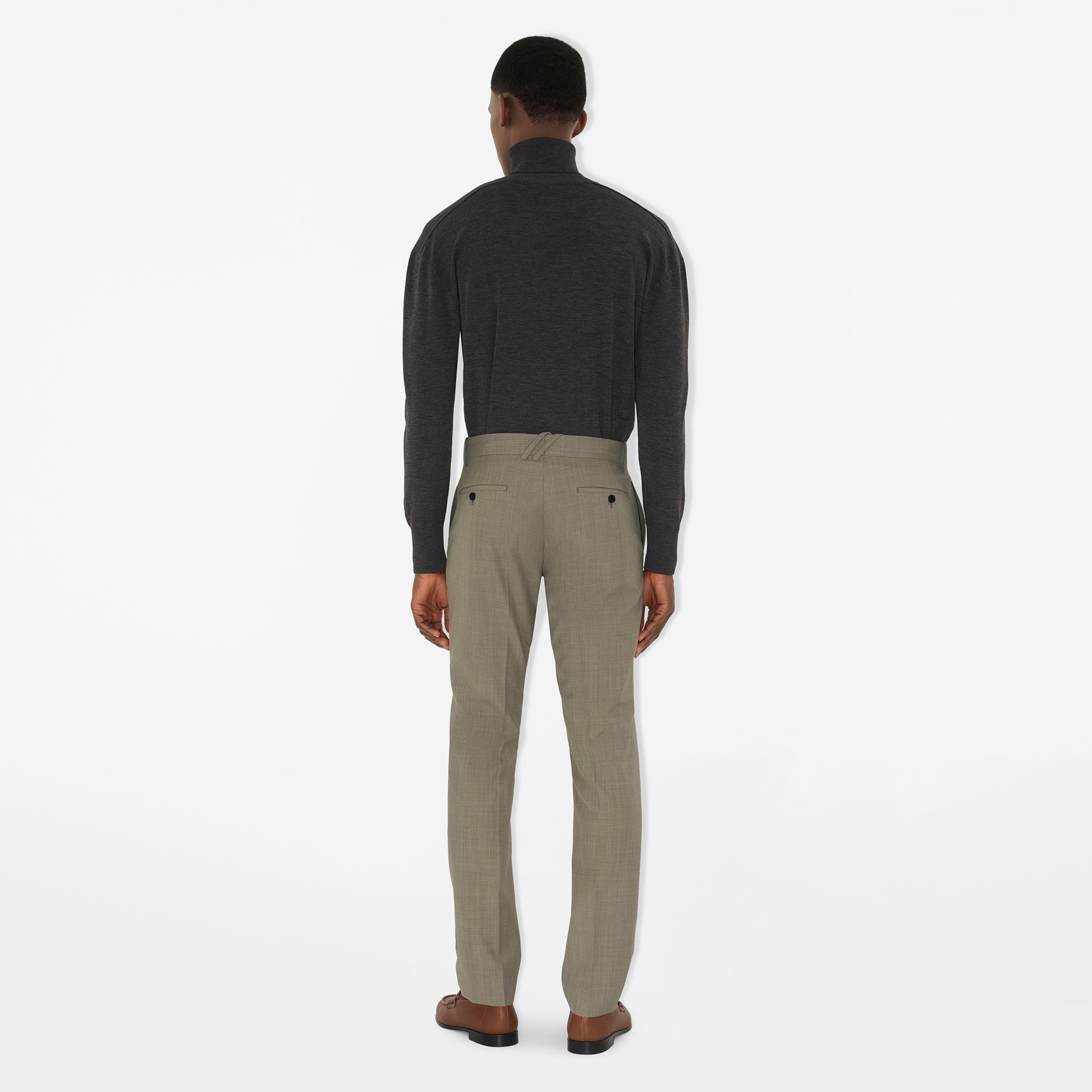 Burberry Erkek Haki Pantolon