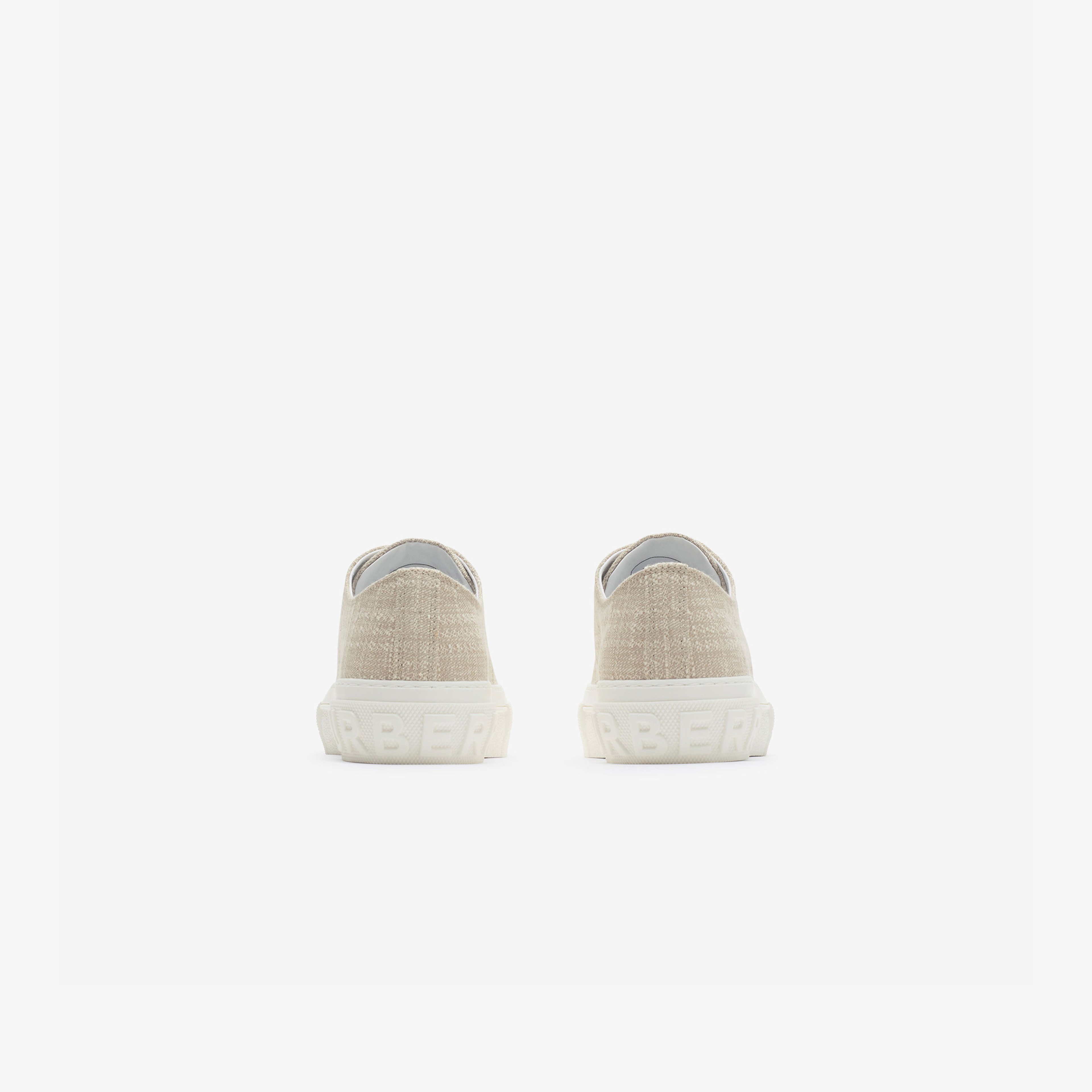 Burberry Check Kadın Krem Sneaker