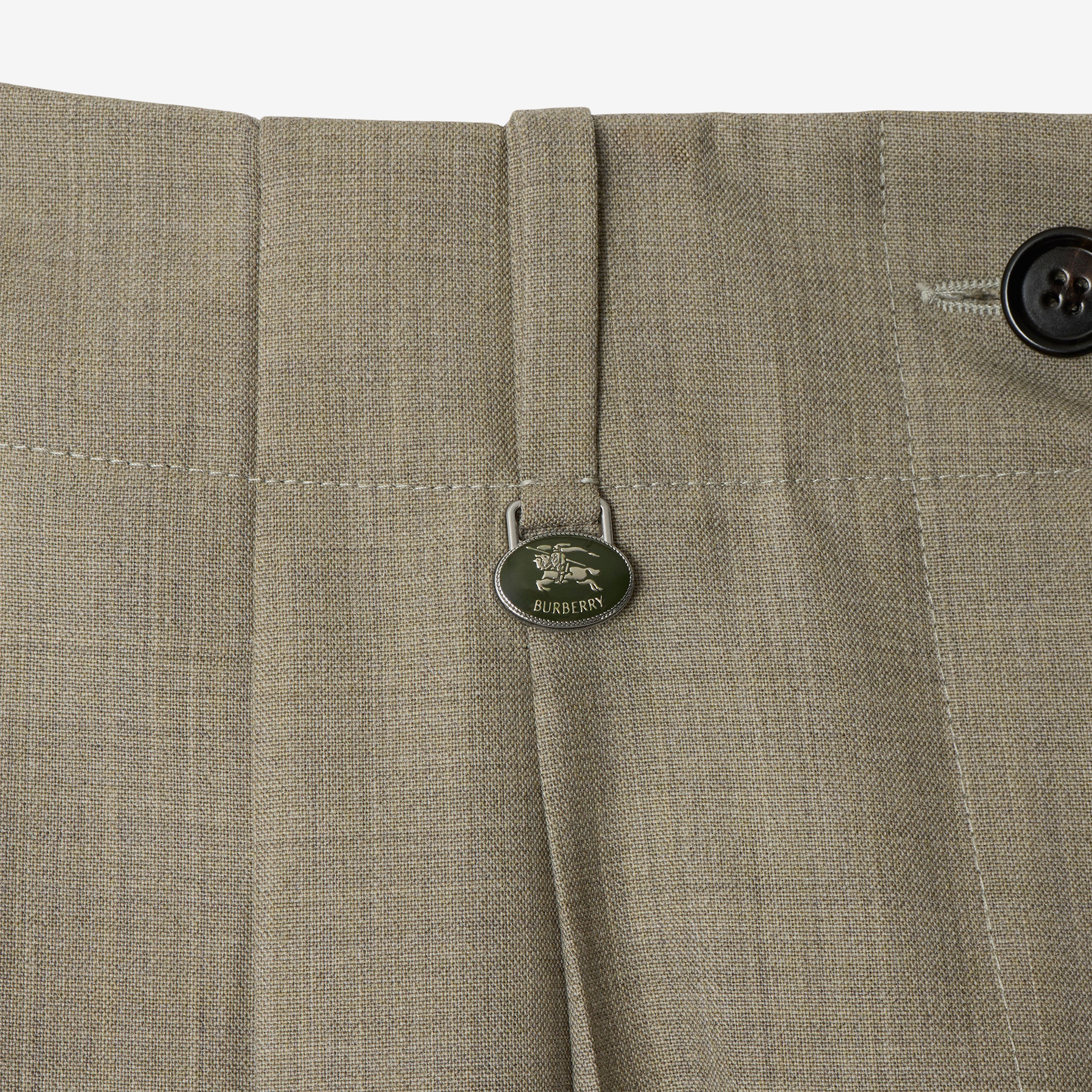 Burberry Kadın Haki Pantolon