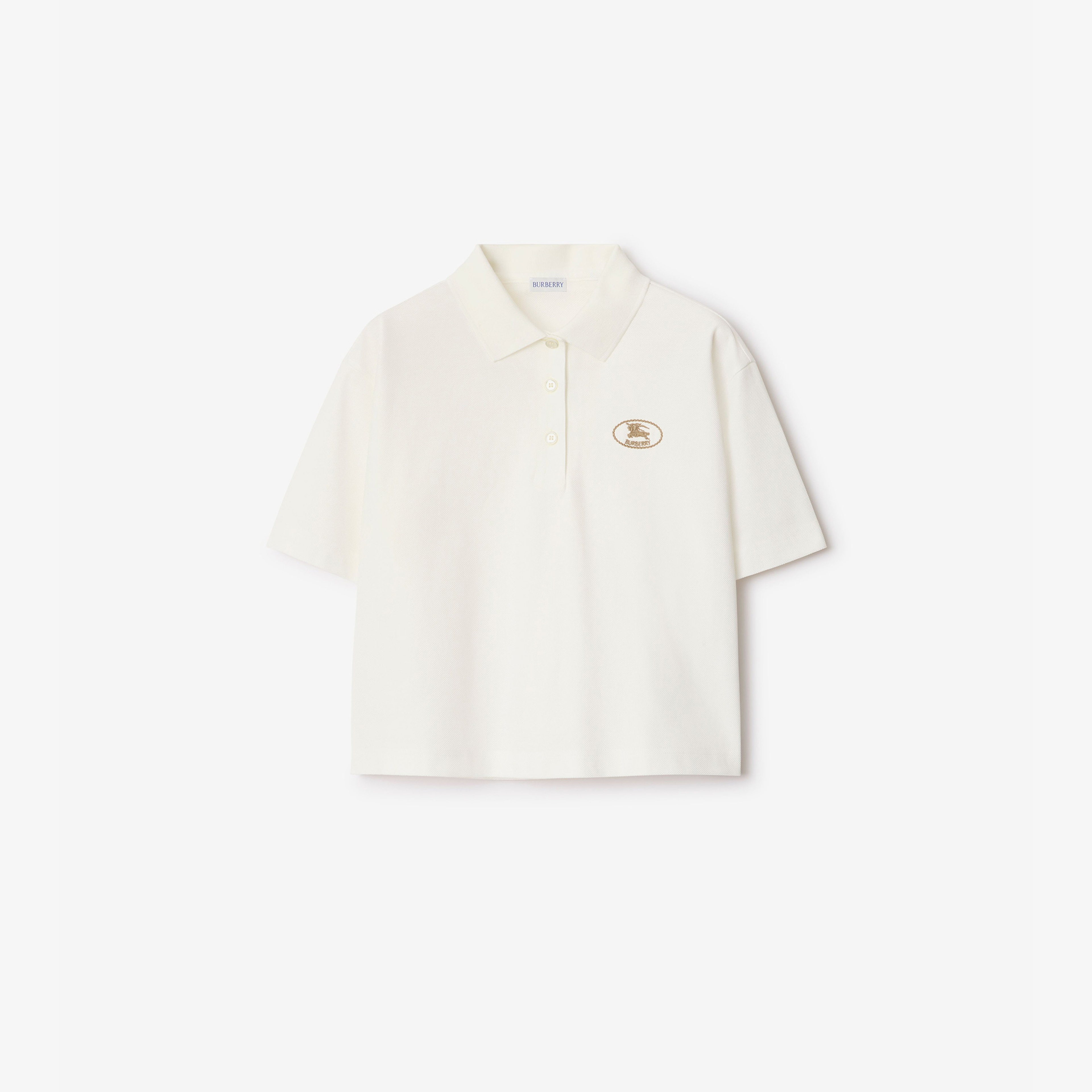 Burberry Kadın Beyaz Polo