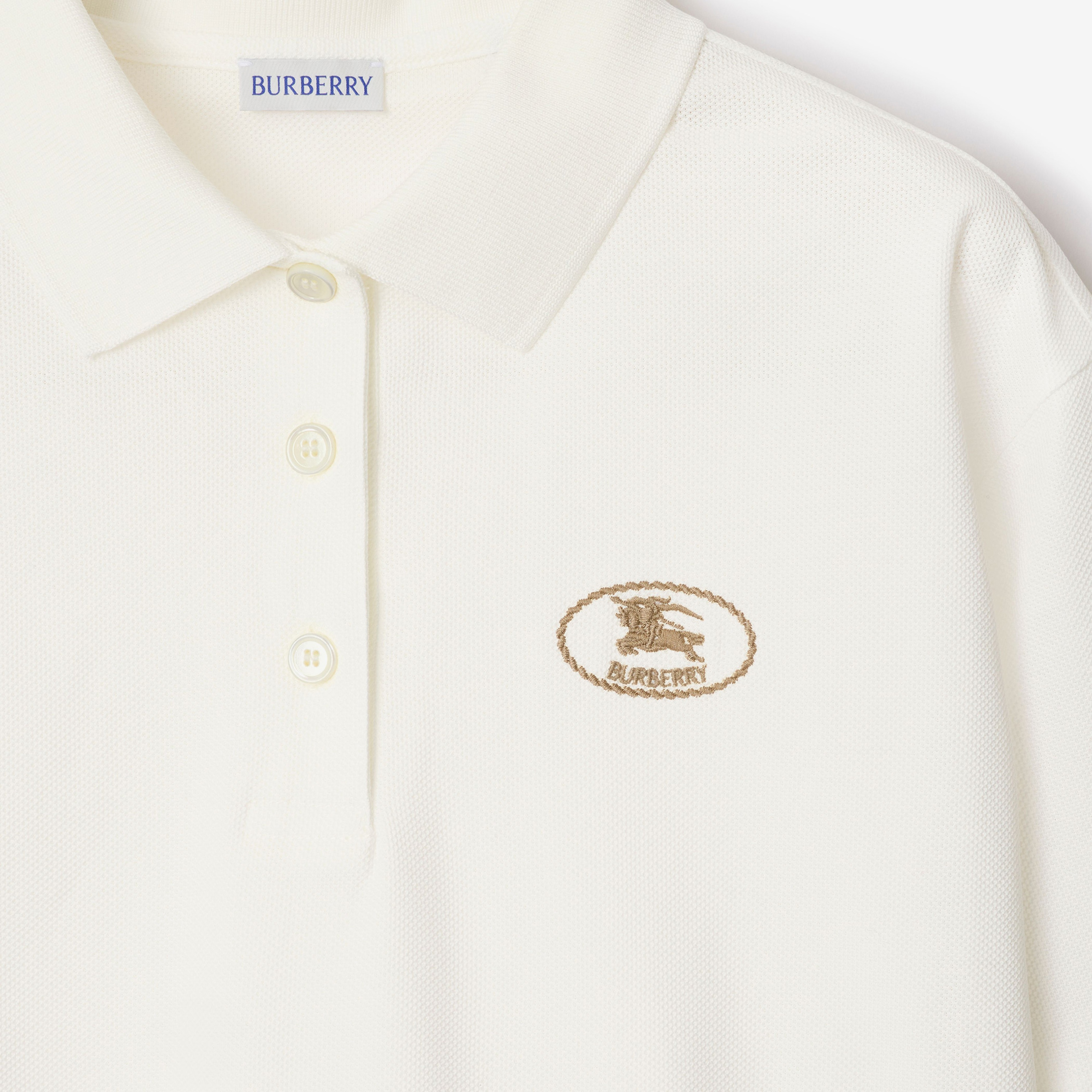 Burberry Kadın Beyaz Polo