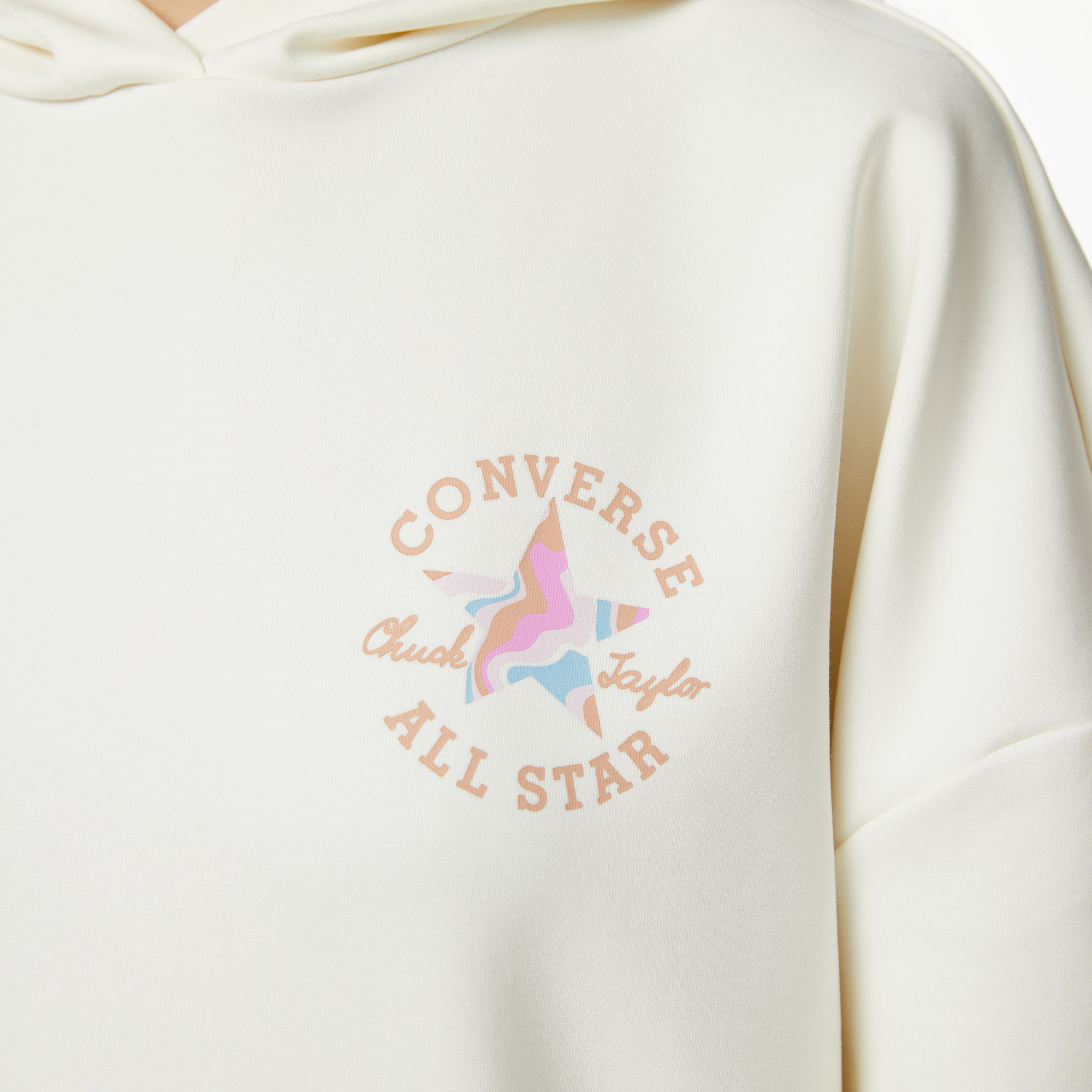 Converse Kadın Krem Sweatshirt