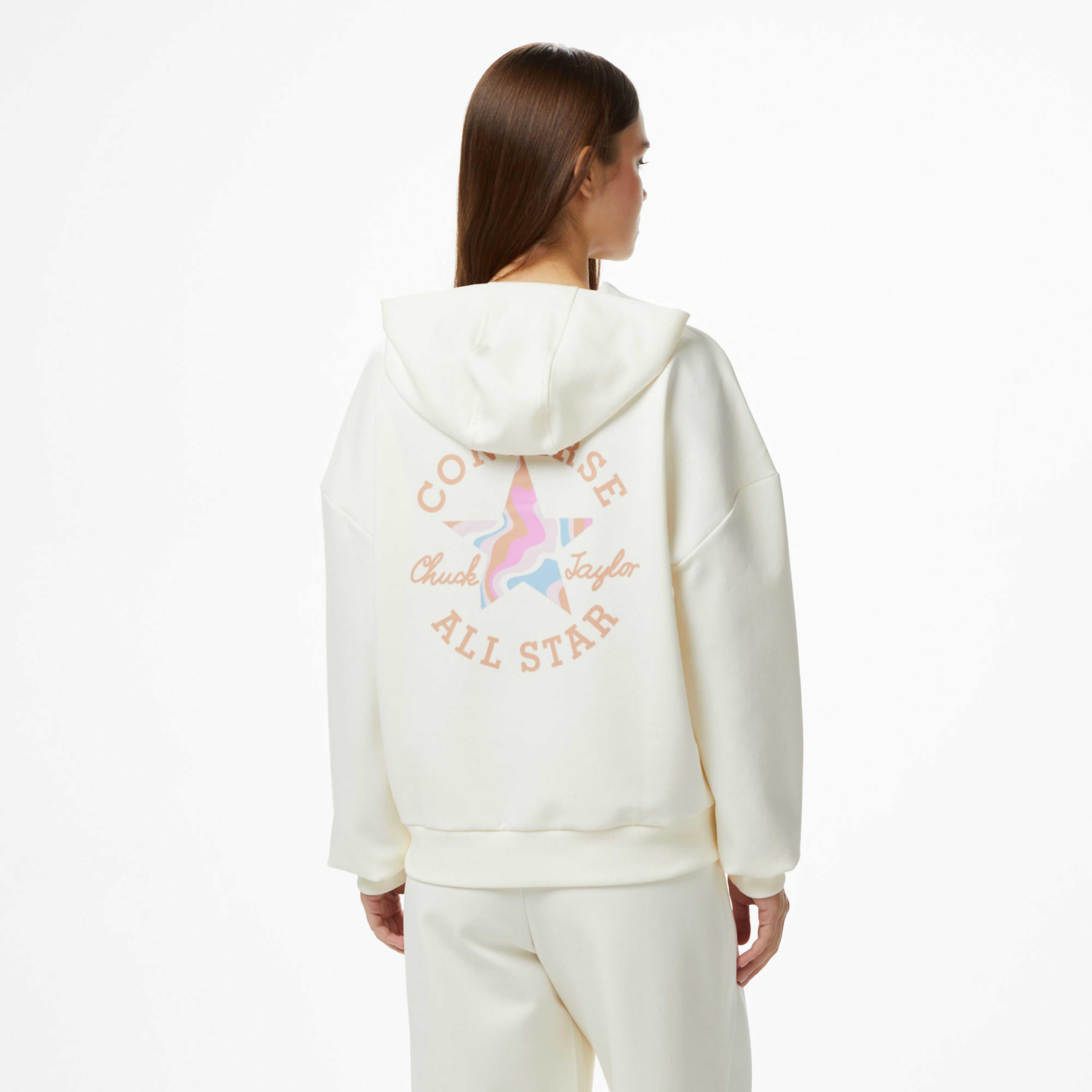 Converse Kadın Krem Sweatshirt