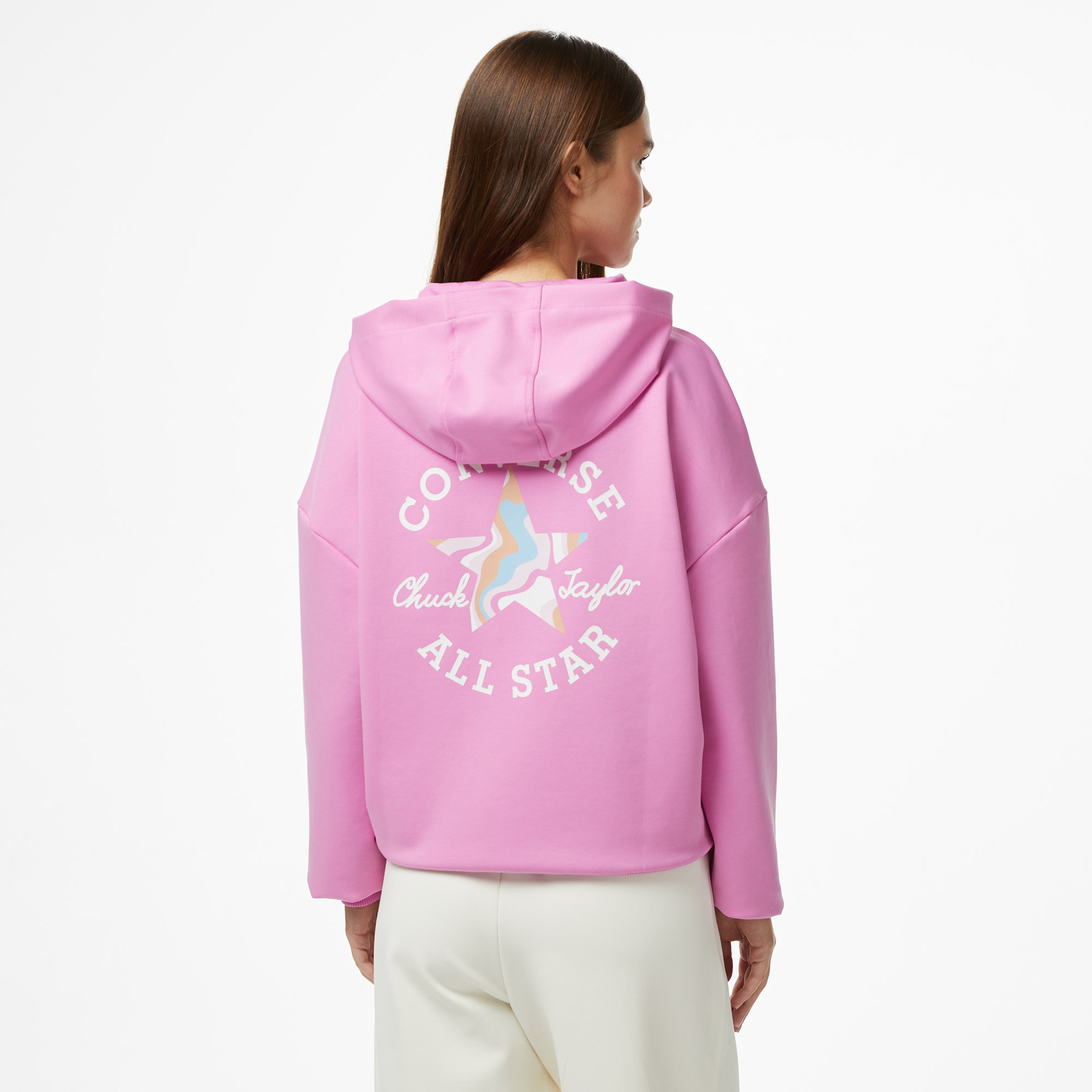 Converse Kadın Pembe Sweatshirt