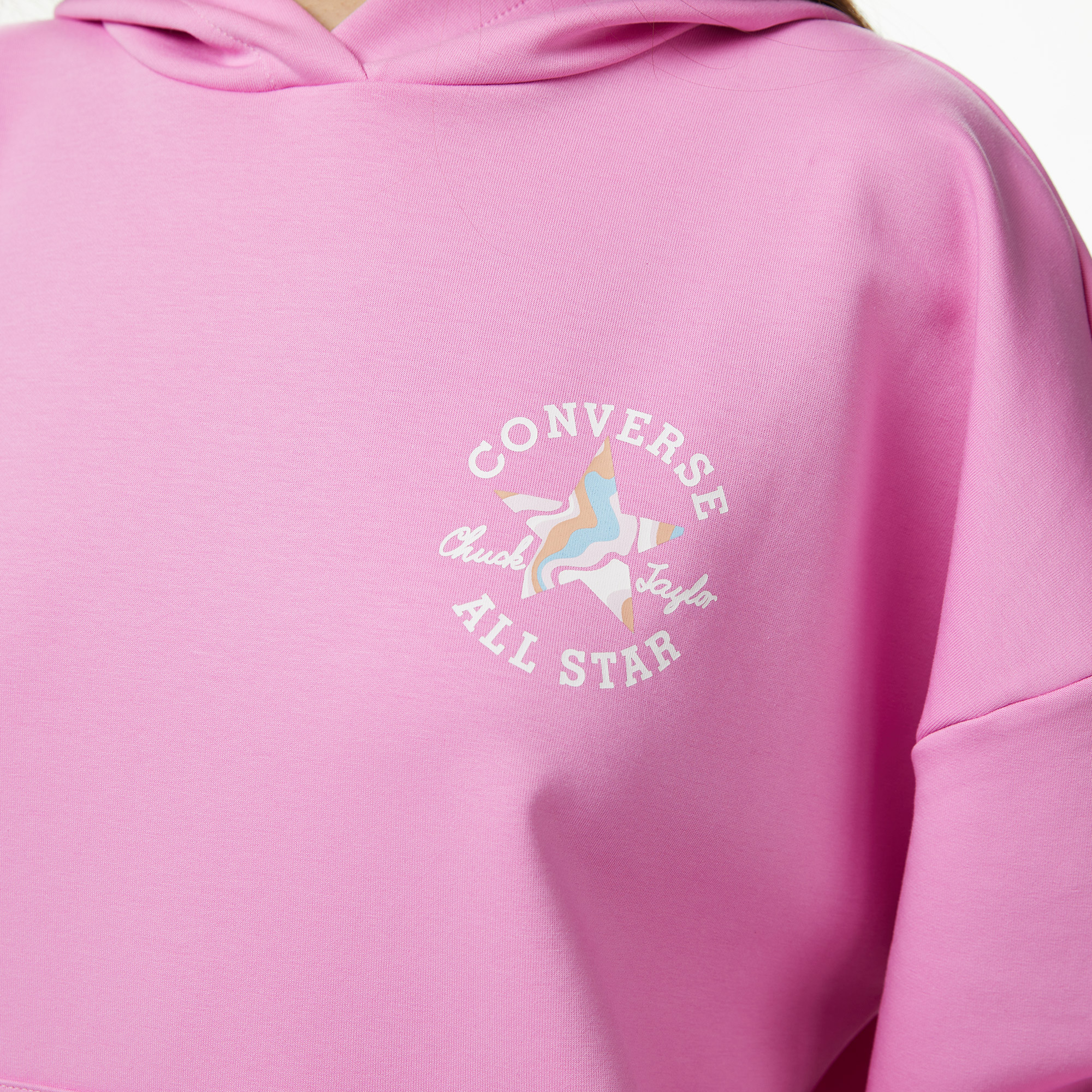 Converse Kadın Pembe Sweatshirt