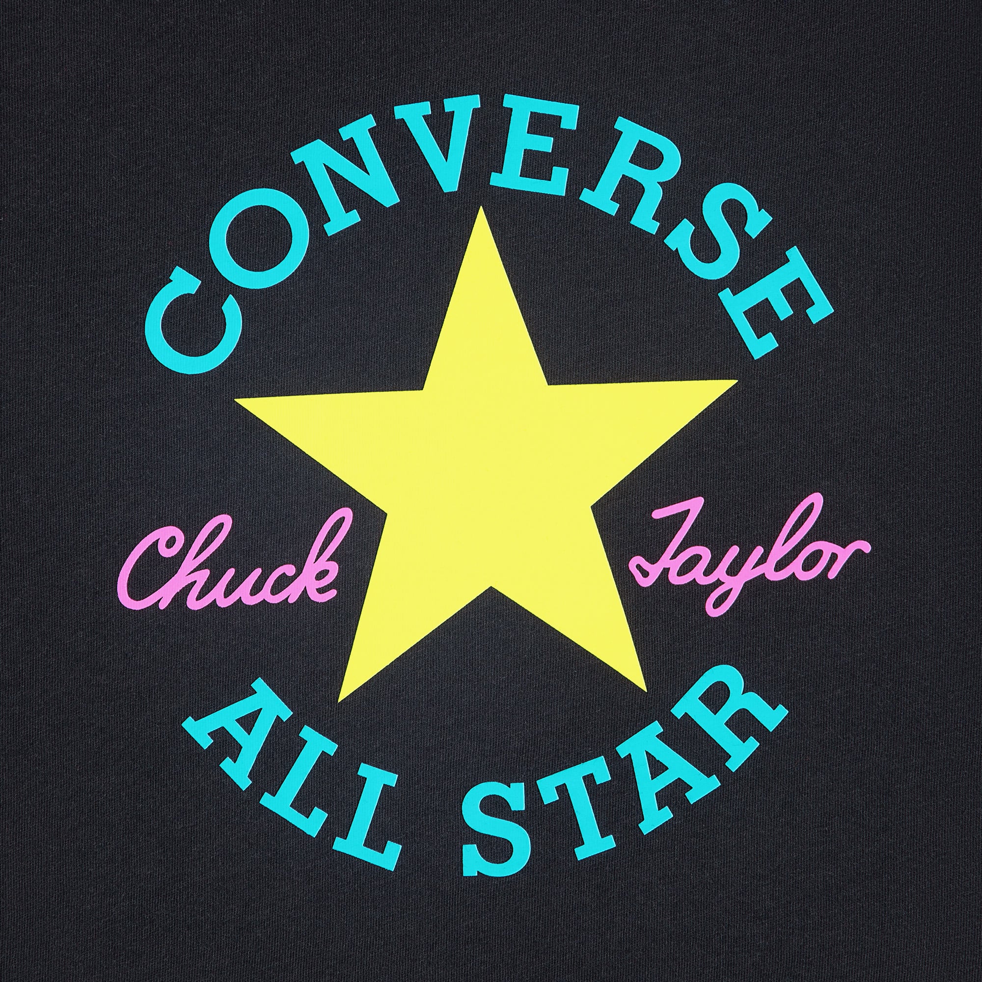 Converse Erkek Çocuk Siyah T-Shirt