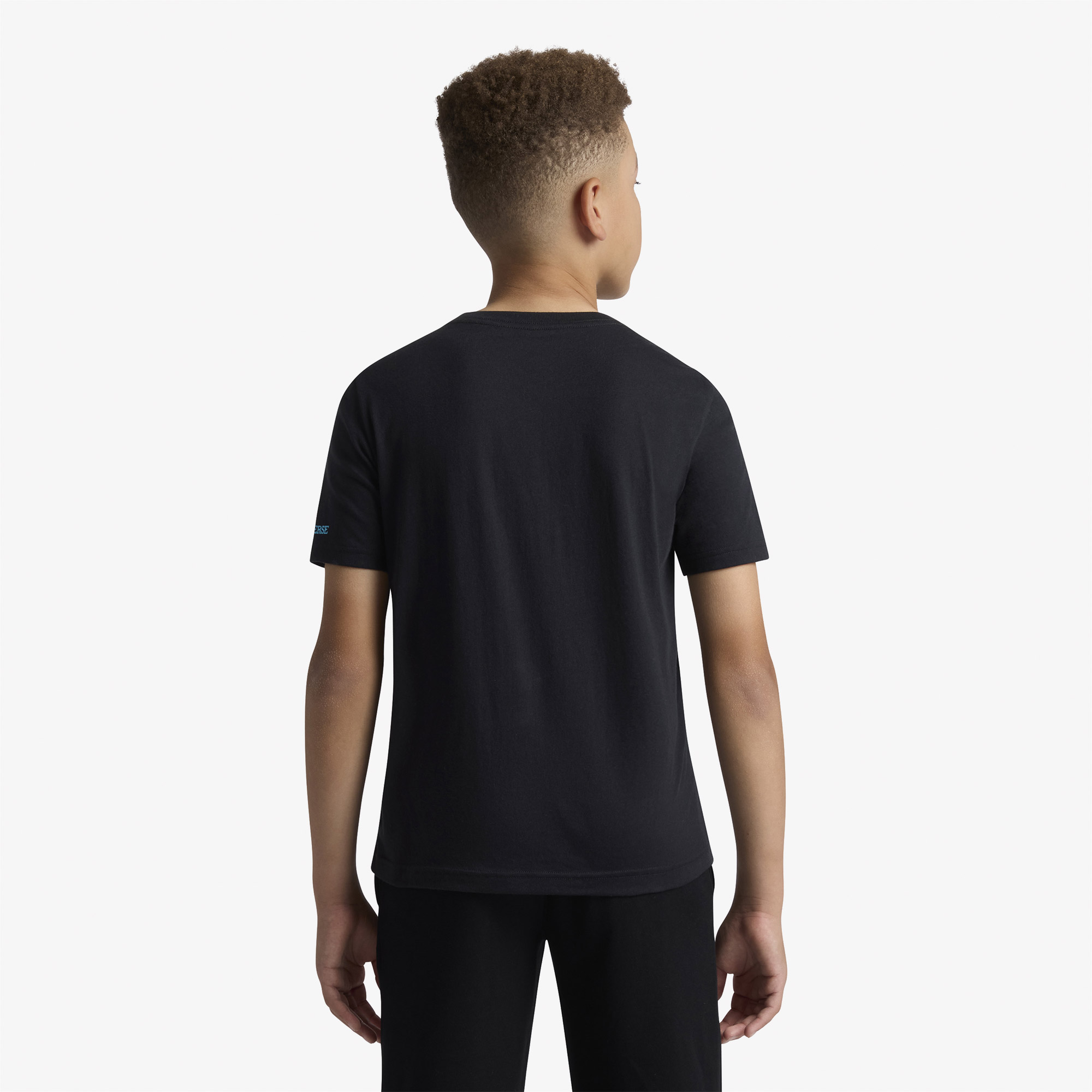 Converse Erkek Çocuk Siyah T-Shirt