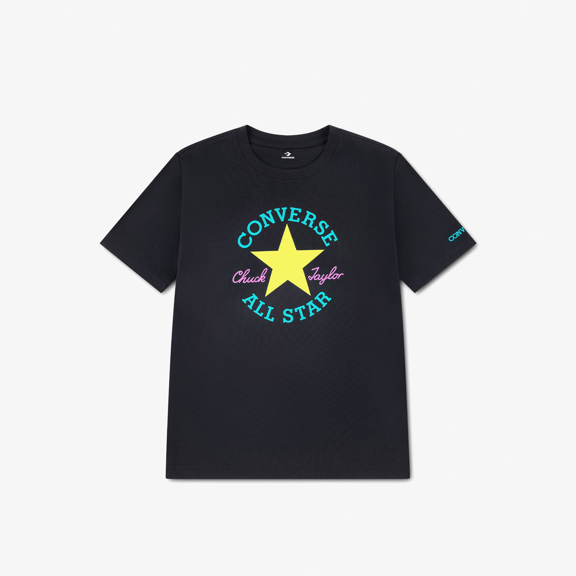 Converse Erkek Çocuk Siyah T-Shirt