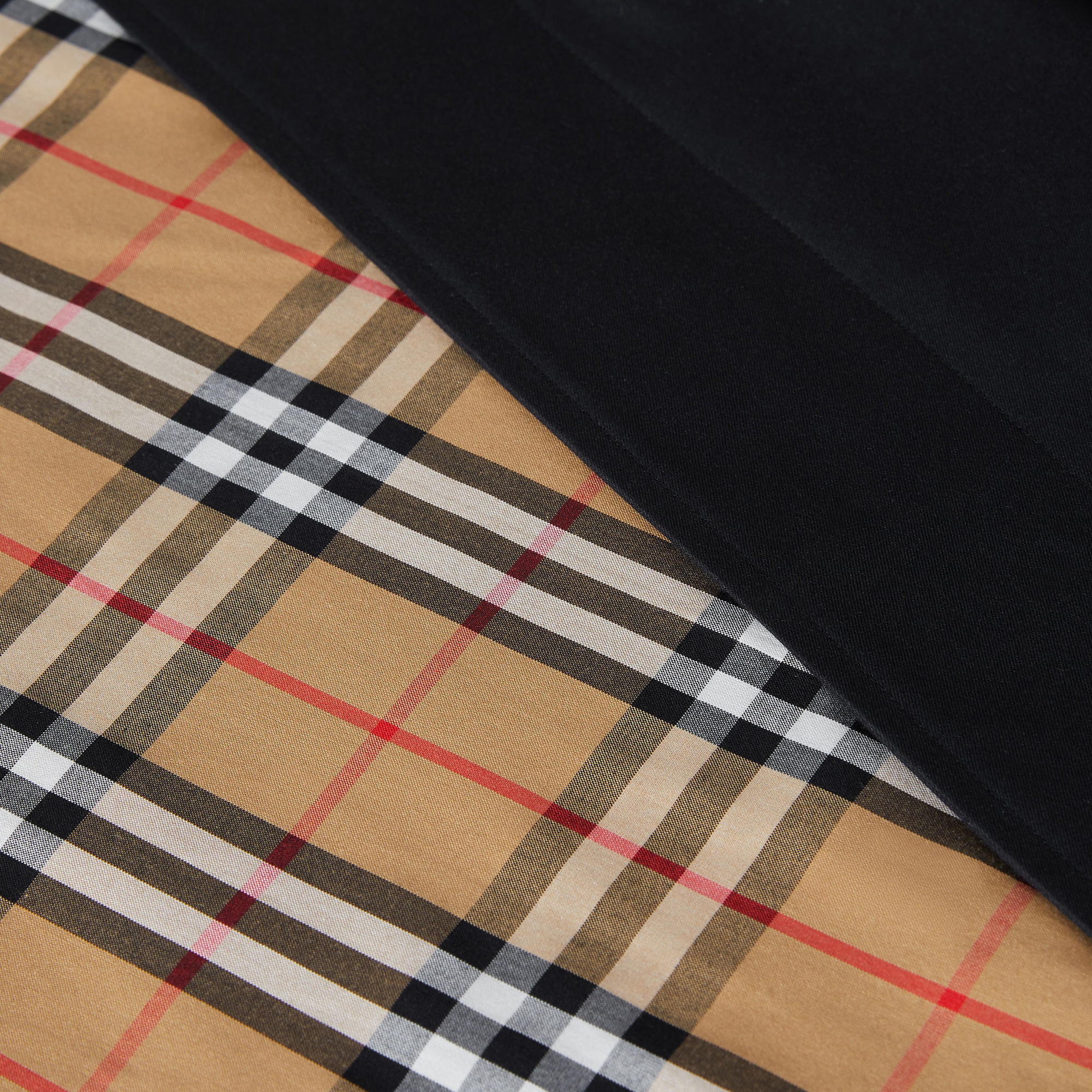 Burberry Erkek Siyah Pardesü