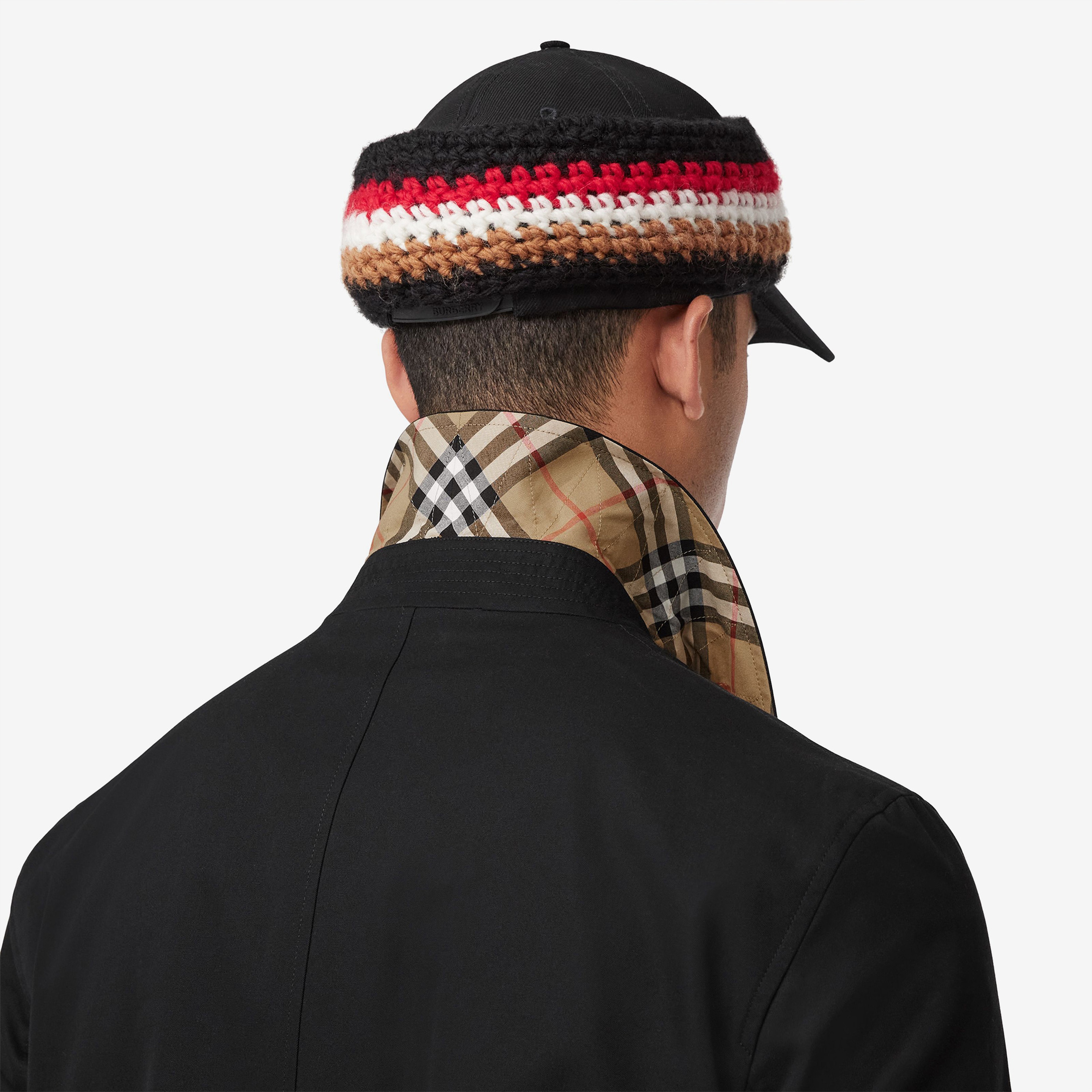 Burberry Erkek Siyah Pardesü