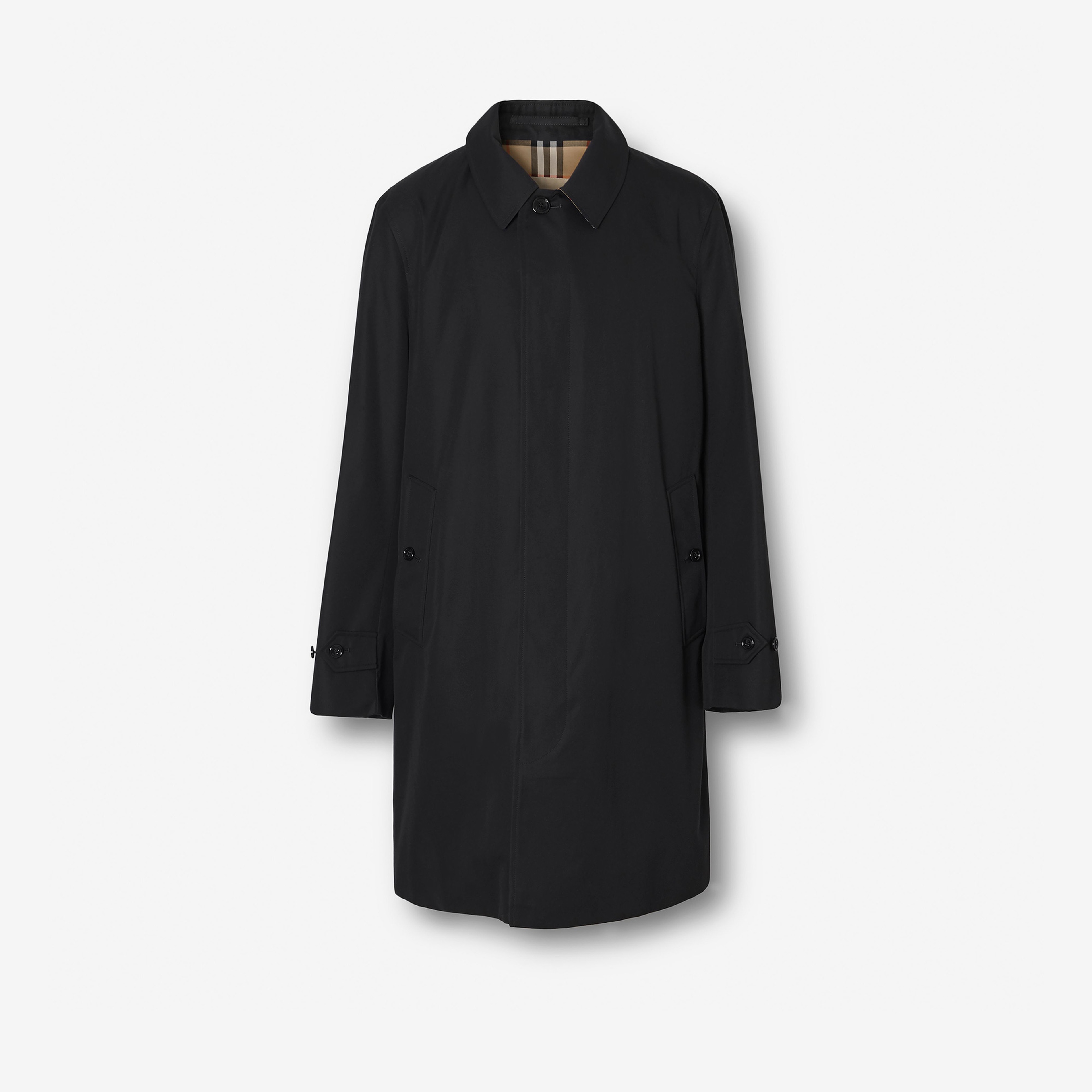 Burberry Erkek Siyah Pardesü