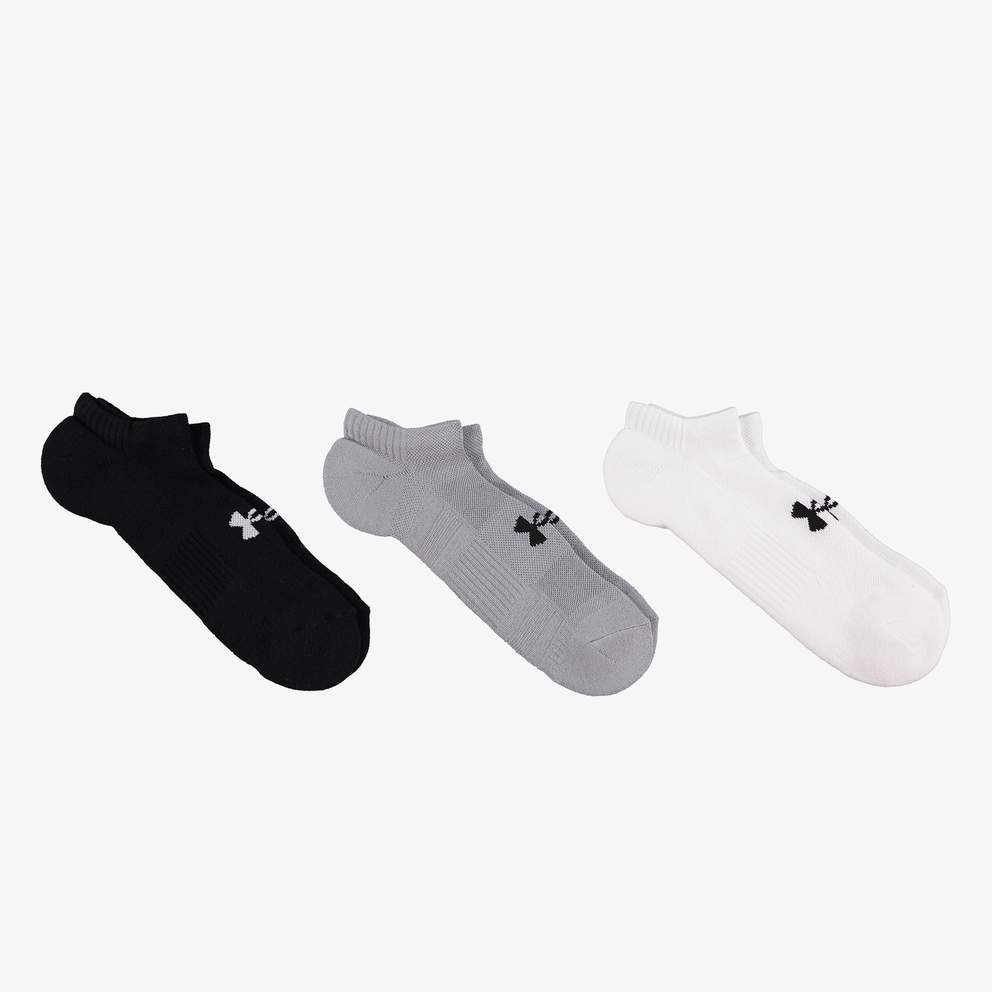 Under Armour Performance Cotton 3'lü Unisex Beyaz Çorap