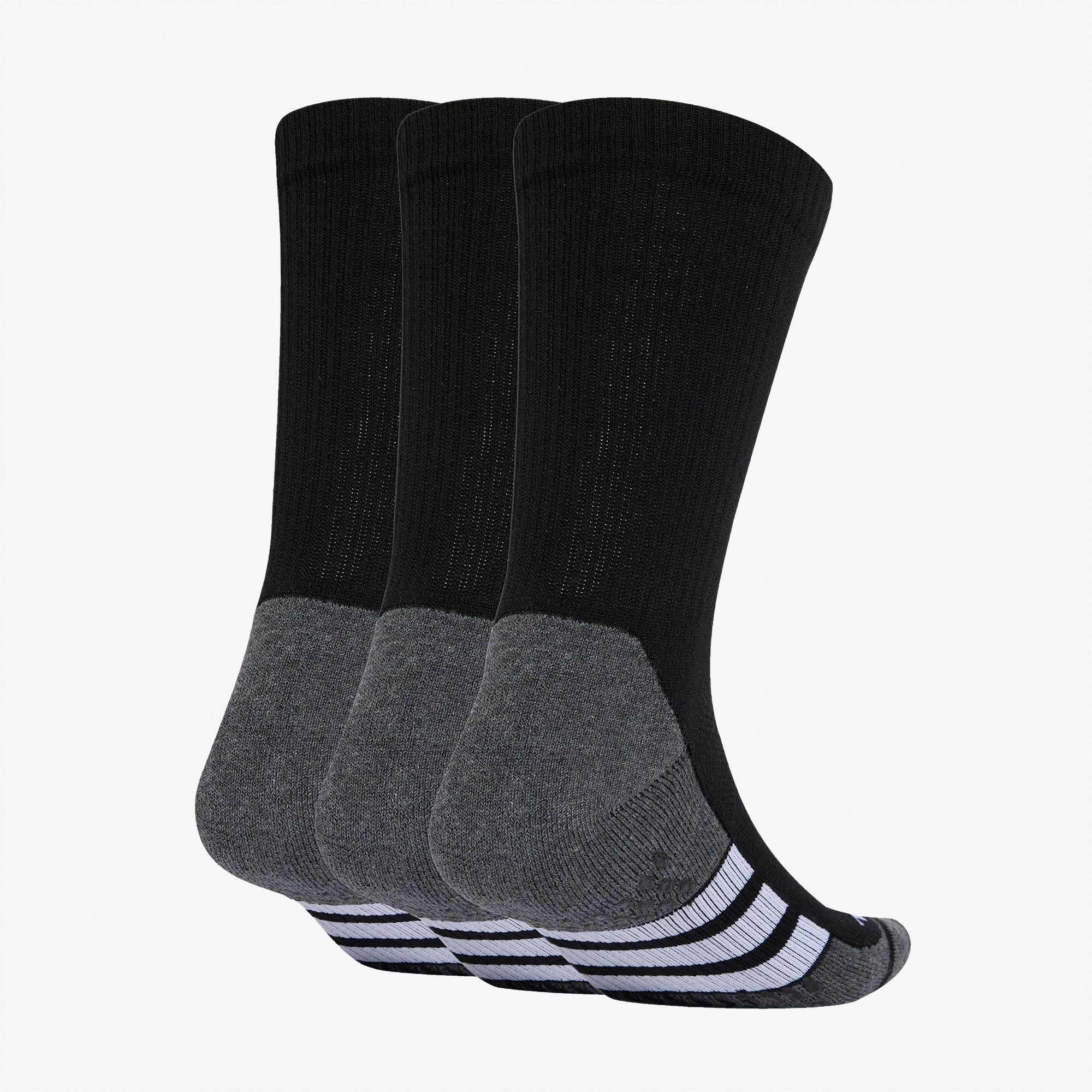 adidas Performance Grip Climacool Cushioned 3' lü Unisex Siyah Çorap