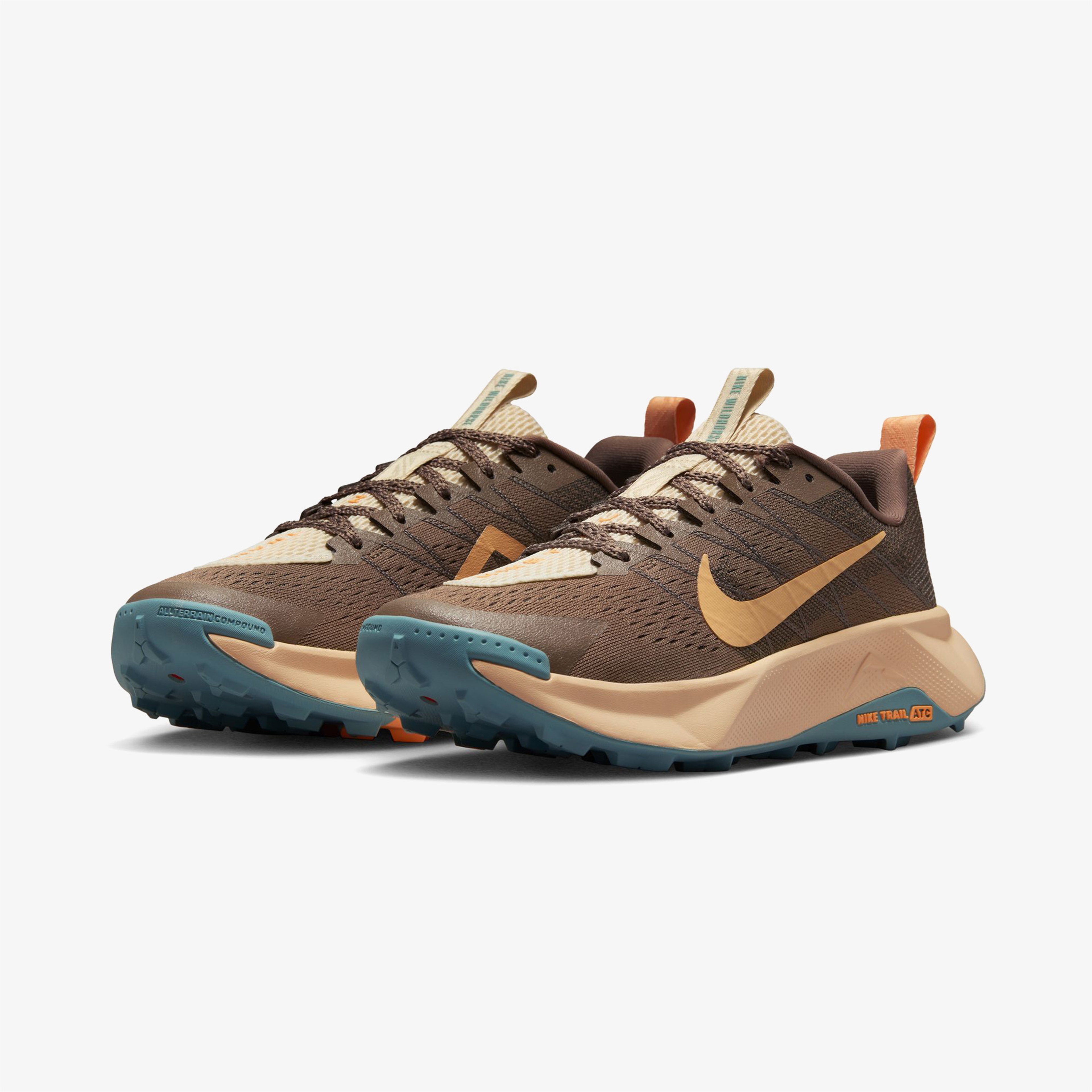 Nike Reactx Wildhorse 10 Kadın Kahverengi Koşu Ayakkabısı