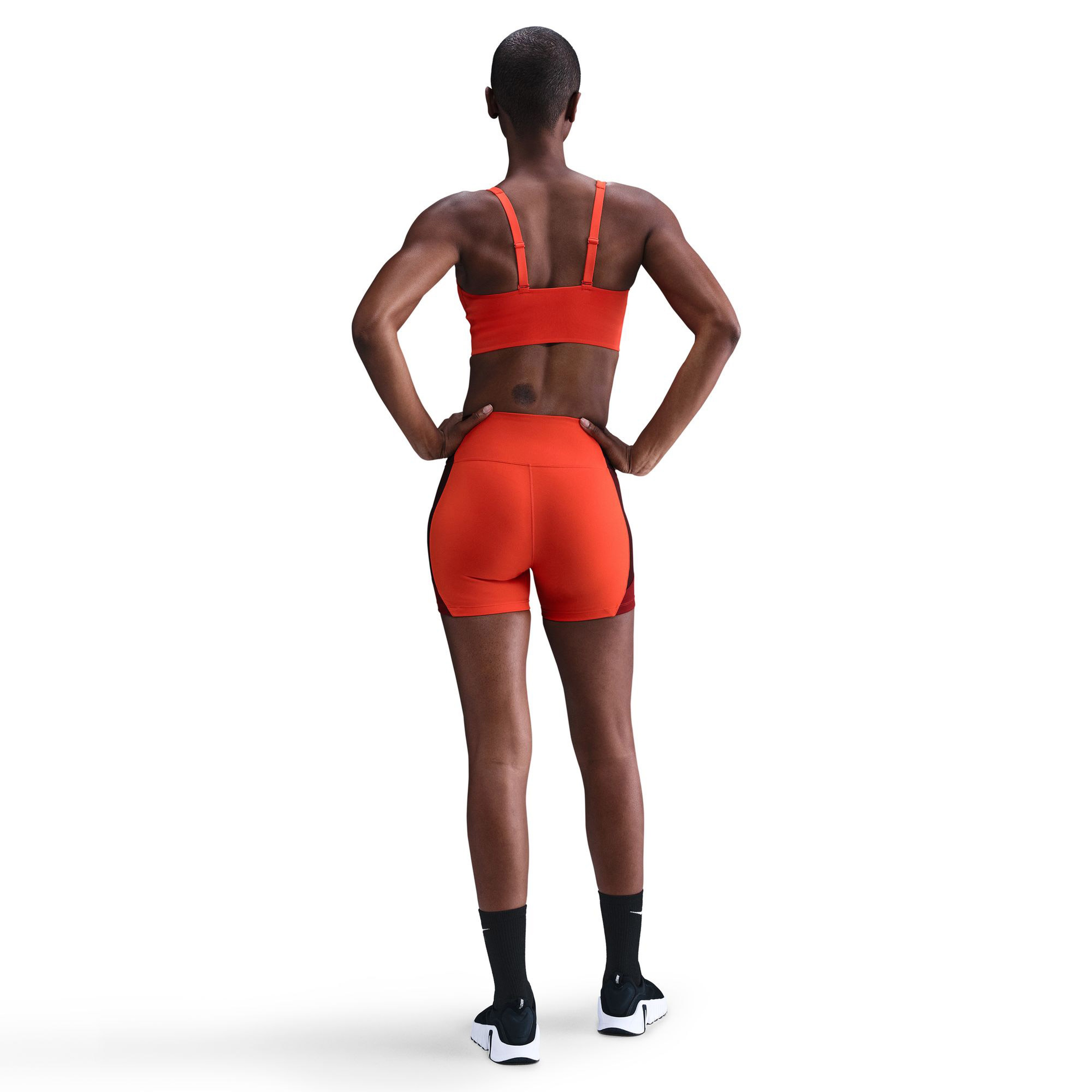 Nike Alate Medium Support Kadın Kırmızı Antrenman Bra
