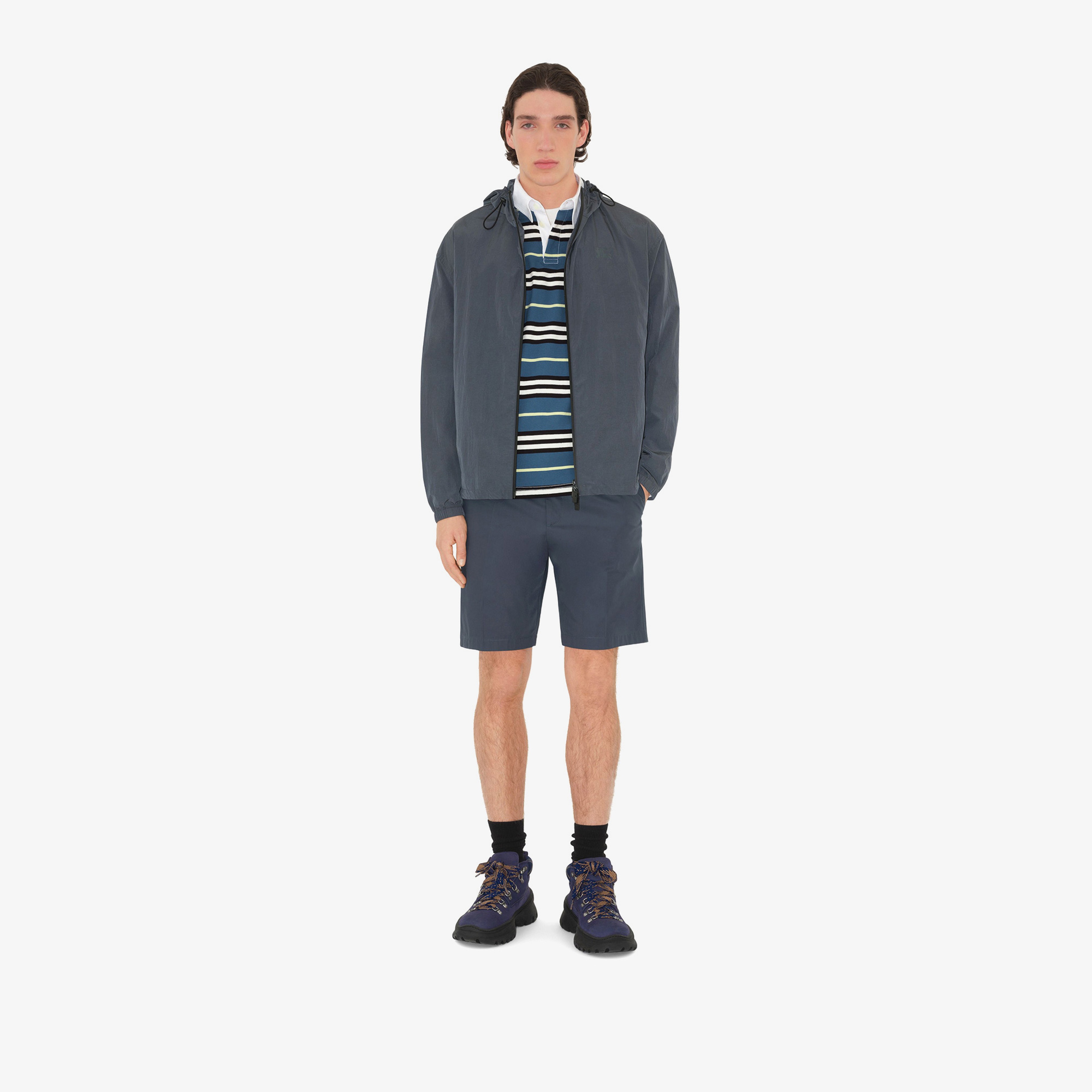 Burberry Erkek Gri Sort