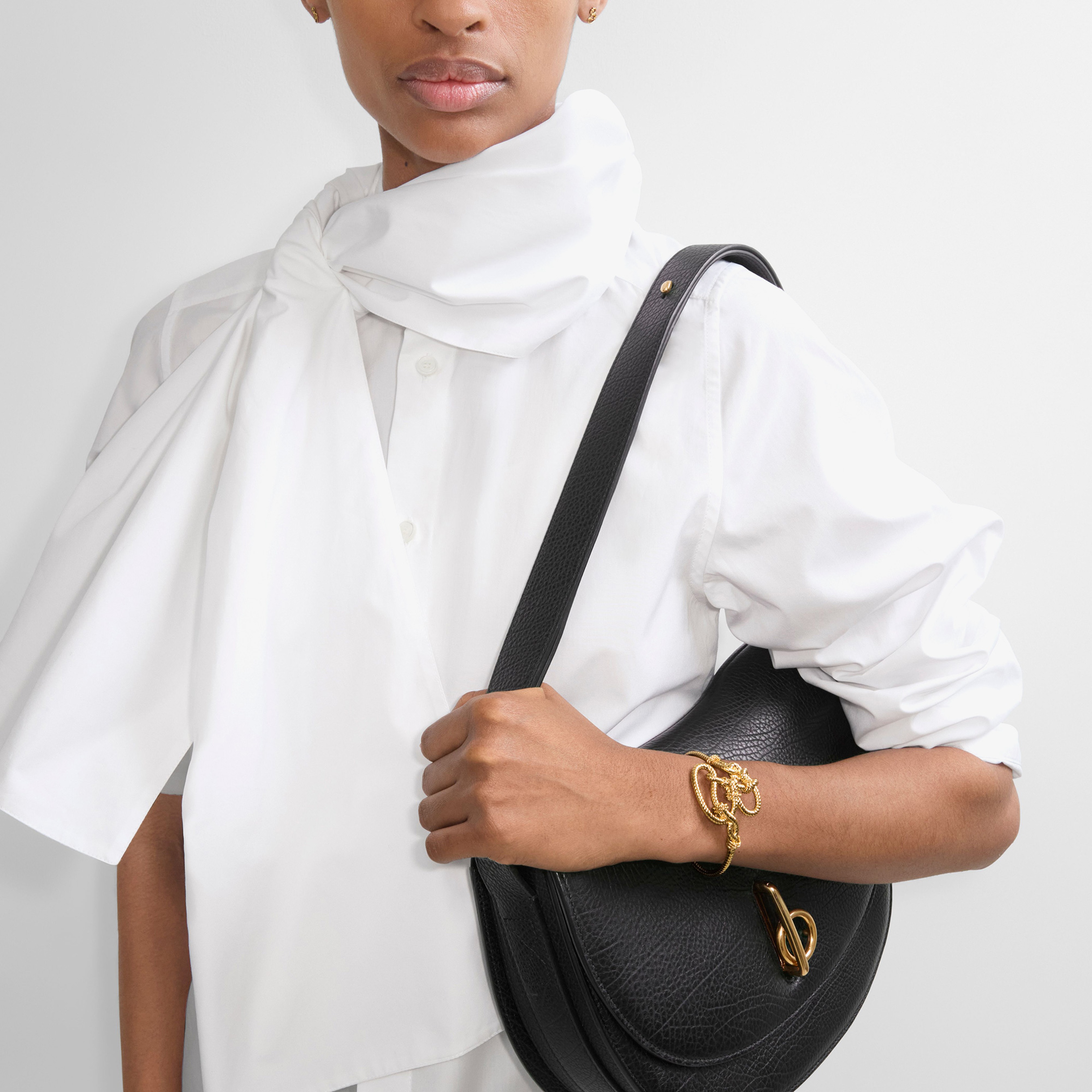 Burberry Nautical Knot Cuff Kadın Altın Bileklik