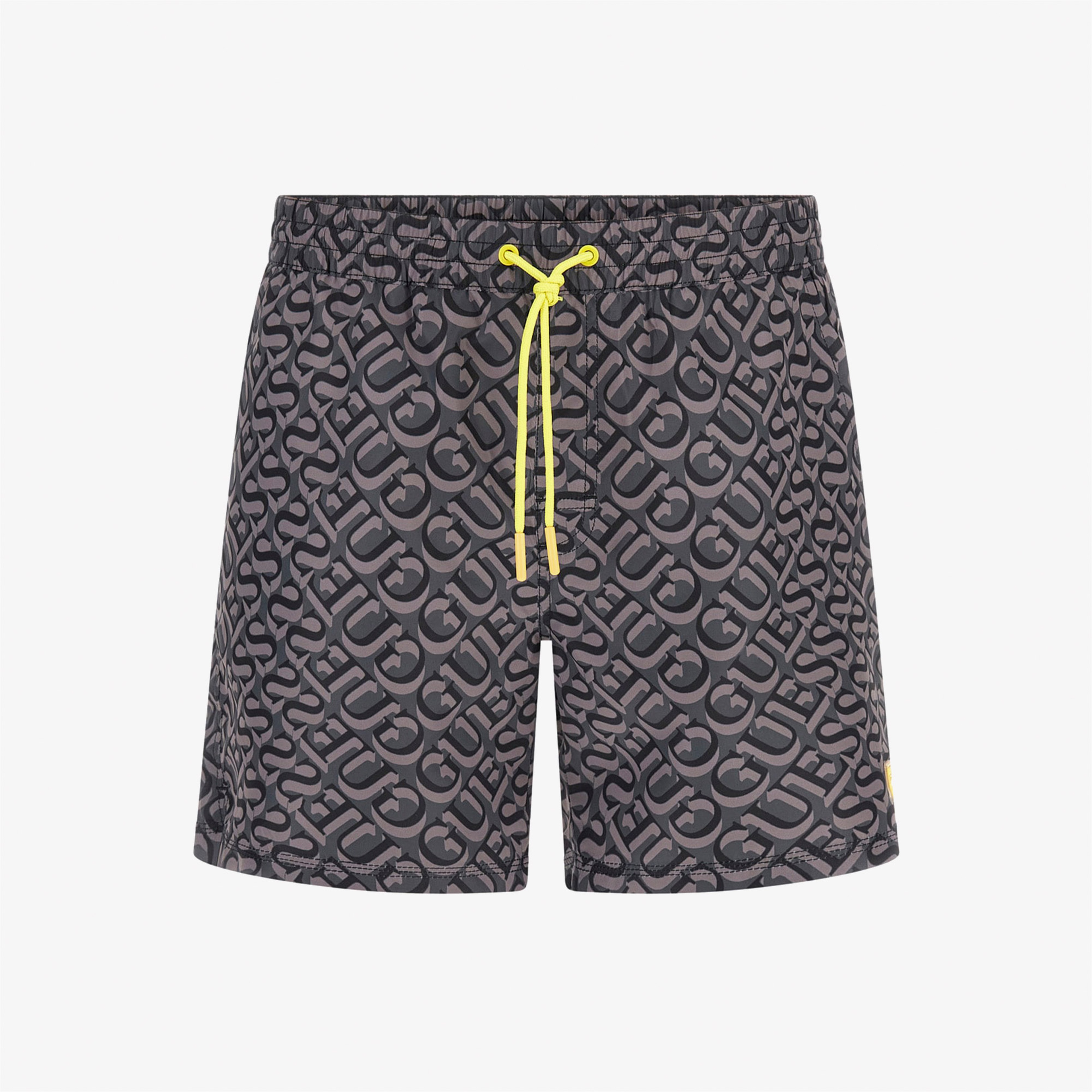 Guess Swimtrunk Medium Gue Soft Dull 75 Erkek Siyah Deniz Şortu