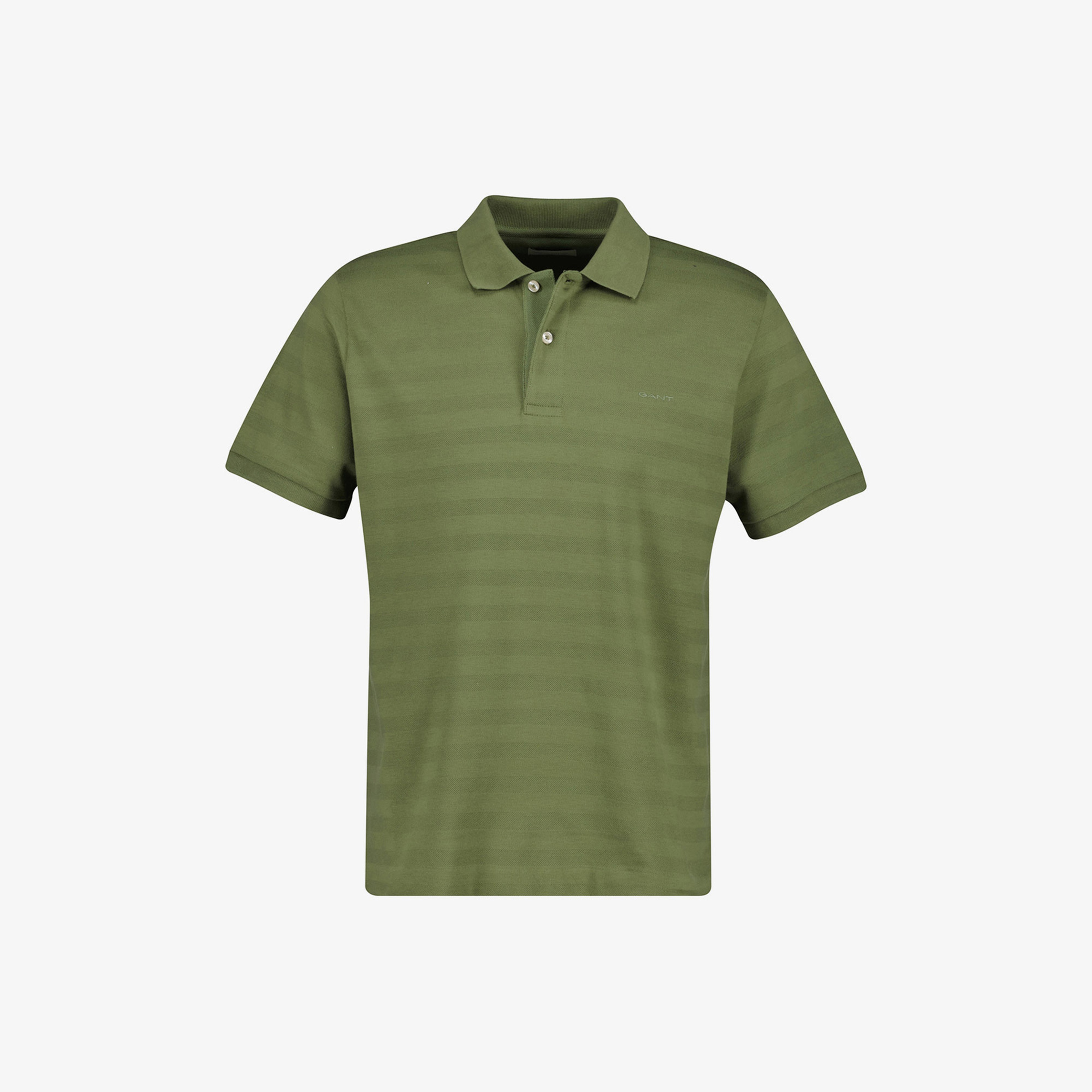 GANT Erkek Yeşil Regular Fit Polo Yaka T-Shirt