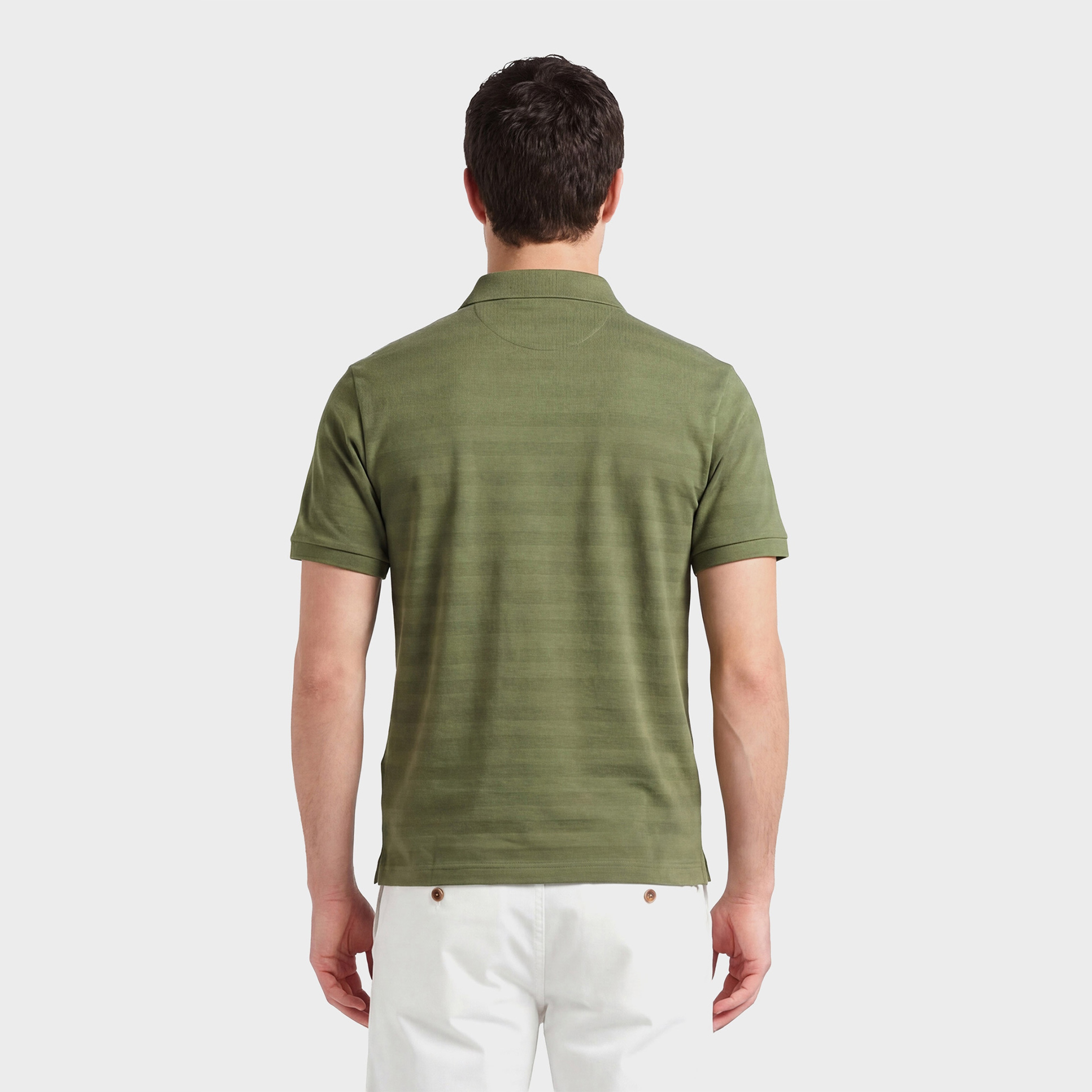 GANT Erkek Yeşil Regular Fit Polo Yaka T-Shirt