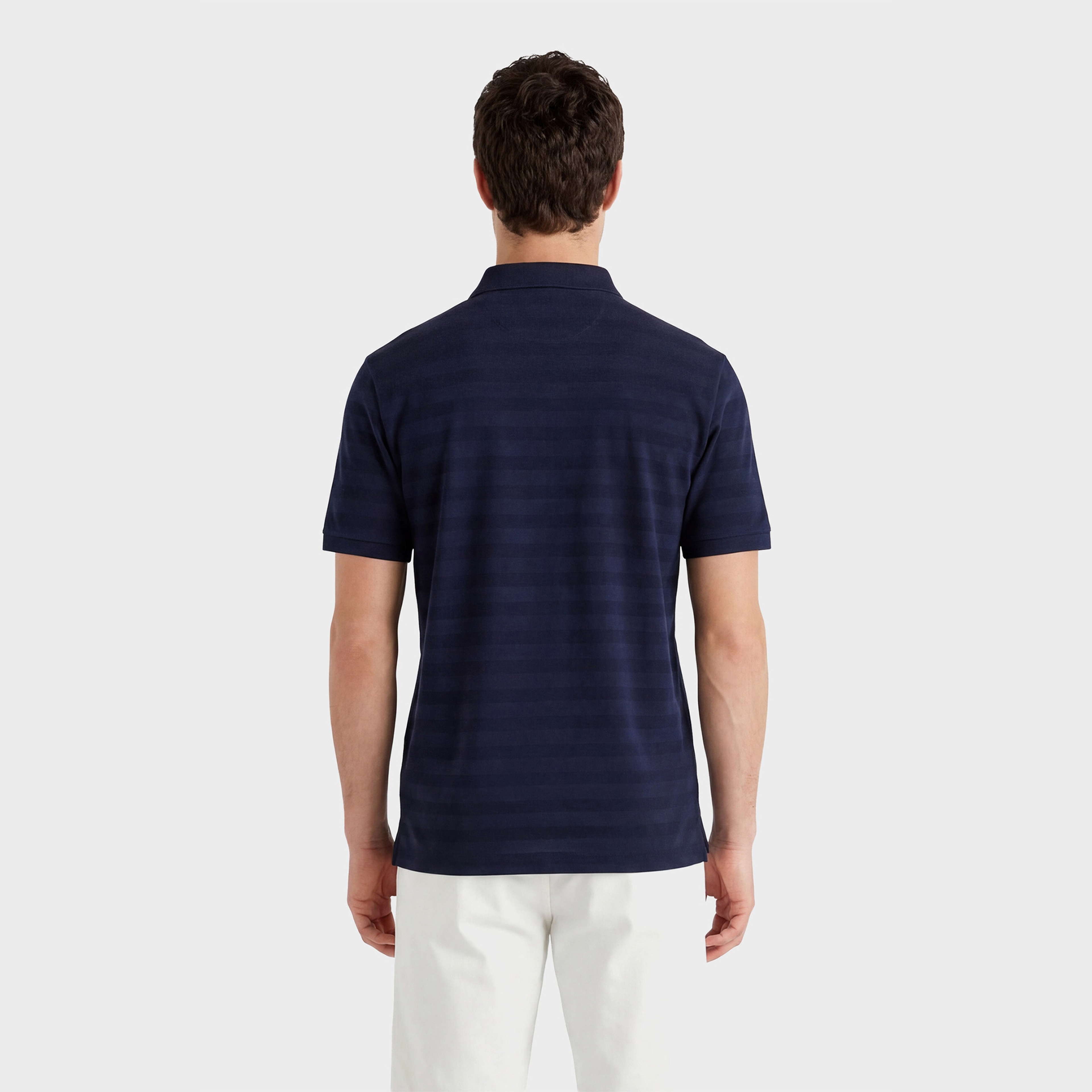 GANT Erkek Lacivert Regular Fit Polo Yaka T-Shirt