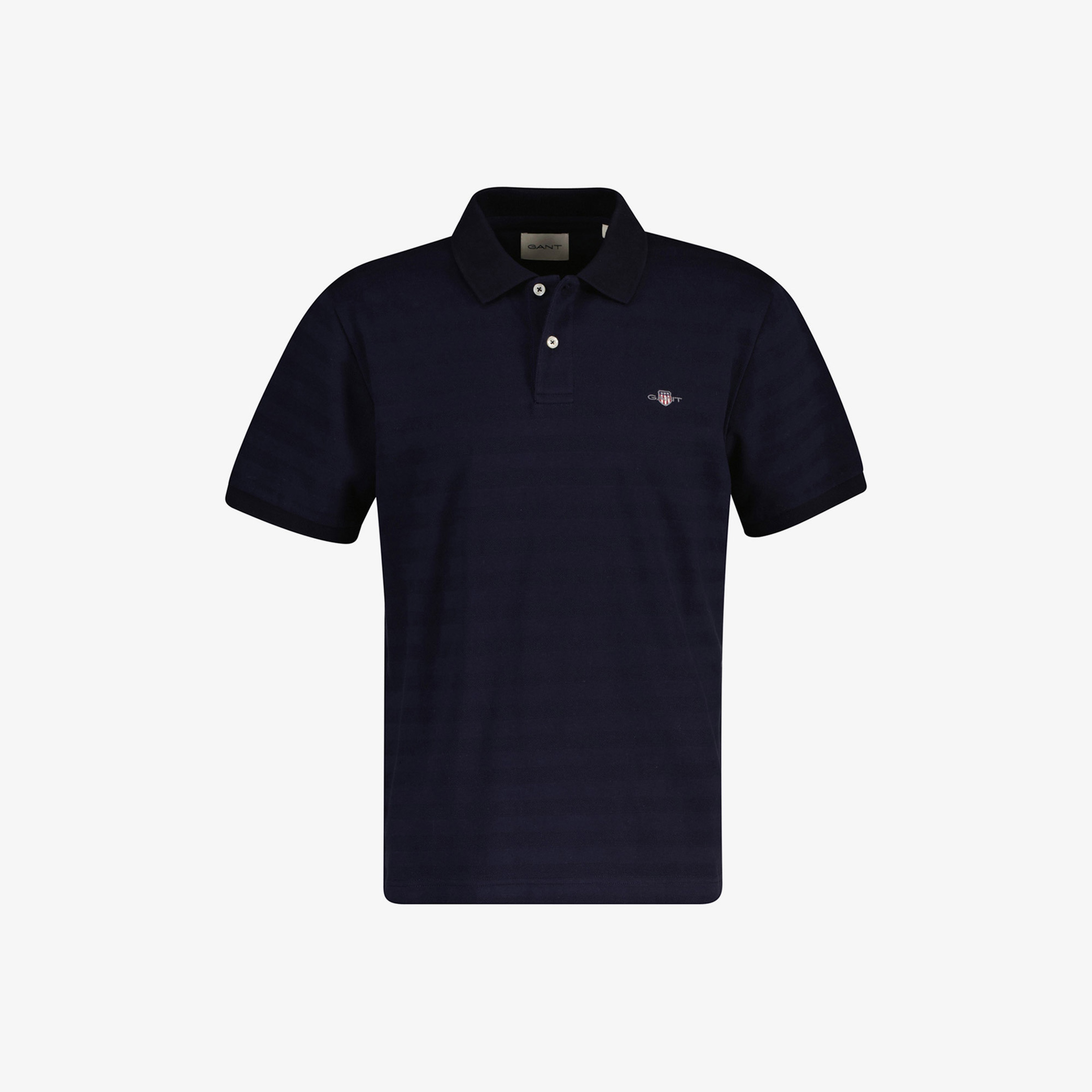 GANT Erkek Lacivert Regular Fit Polo Yaka T-Shirt