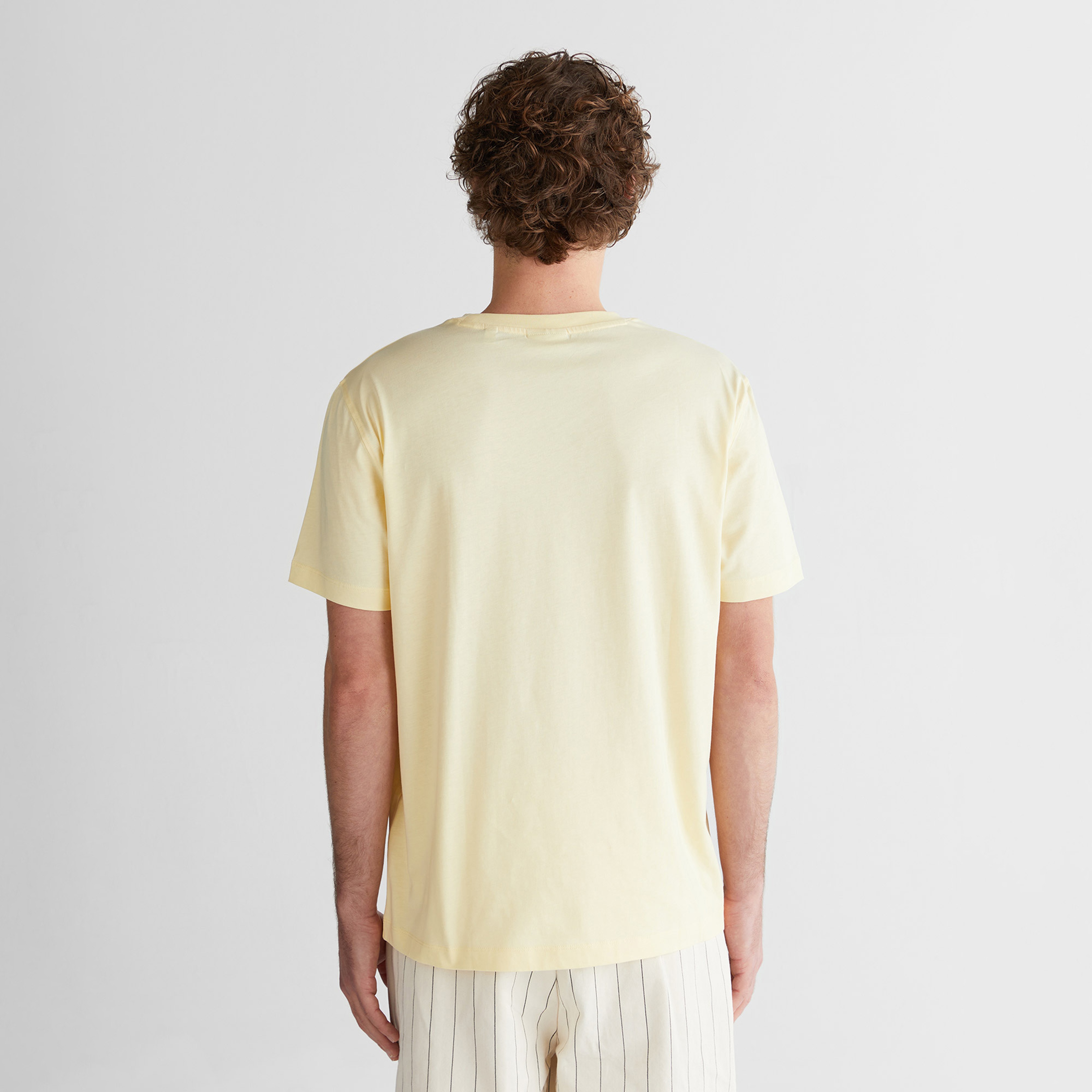 GANT Erkek Sarı Kısa Kollu T-Shirt