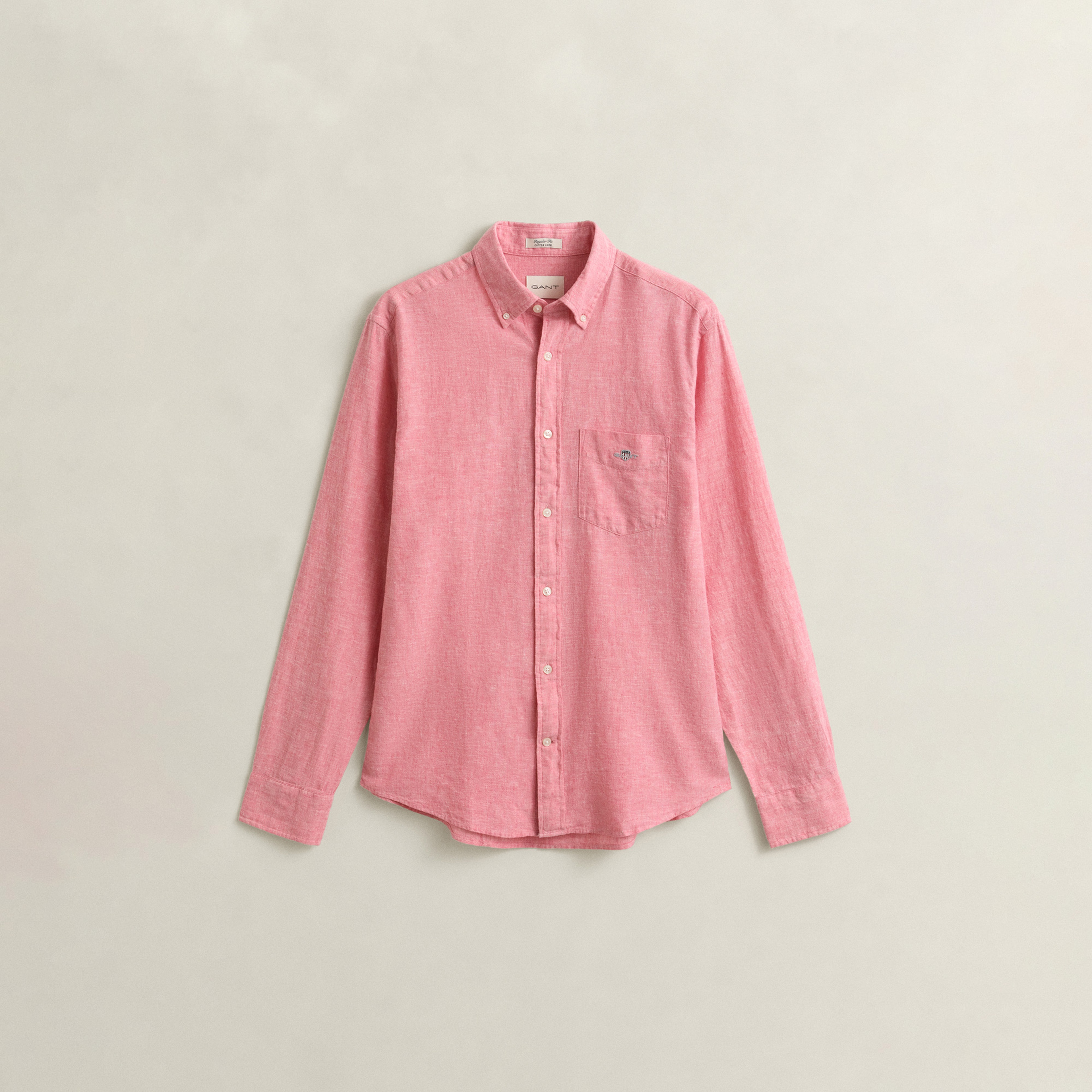 GANT Erkek Pembe Regular Fit Logolu Gömlek