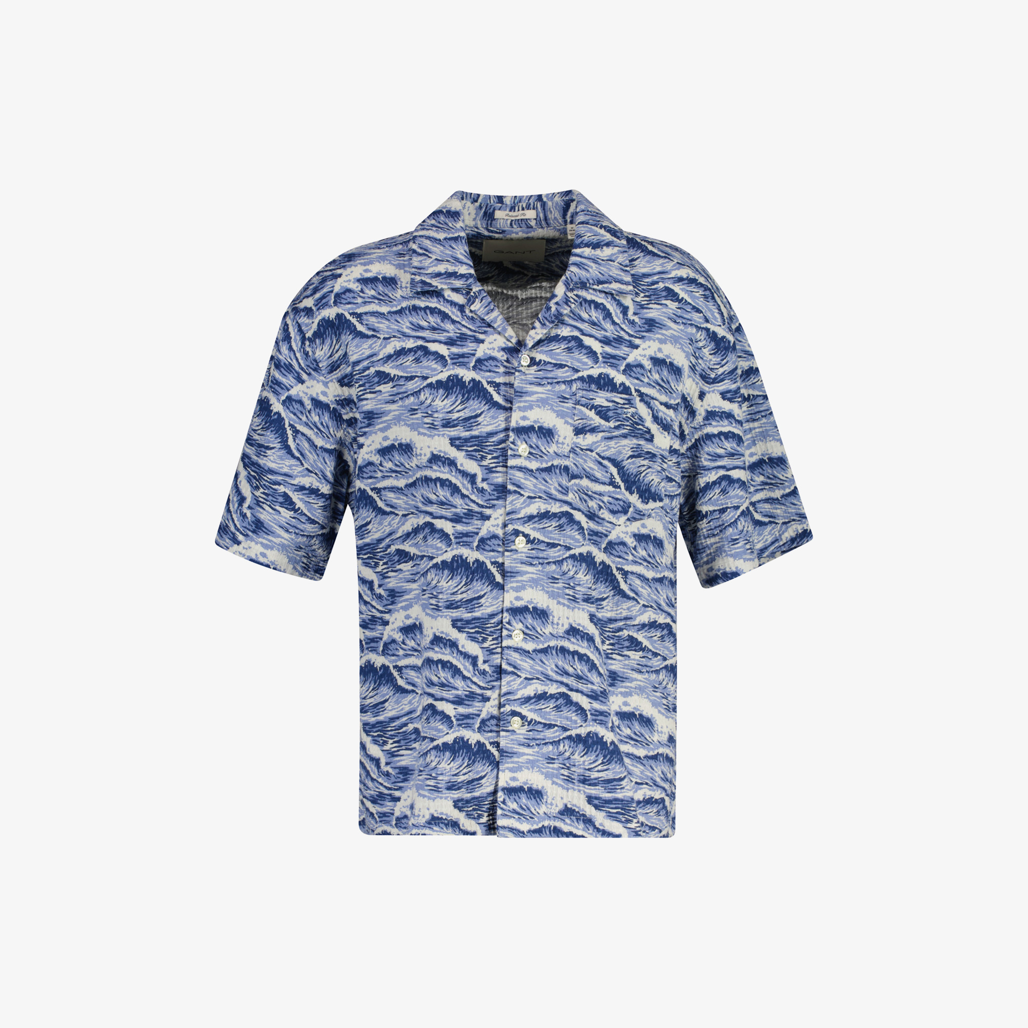 GANT Erkek Mavi Relaxed Fit Gömlek