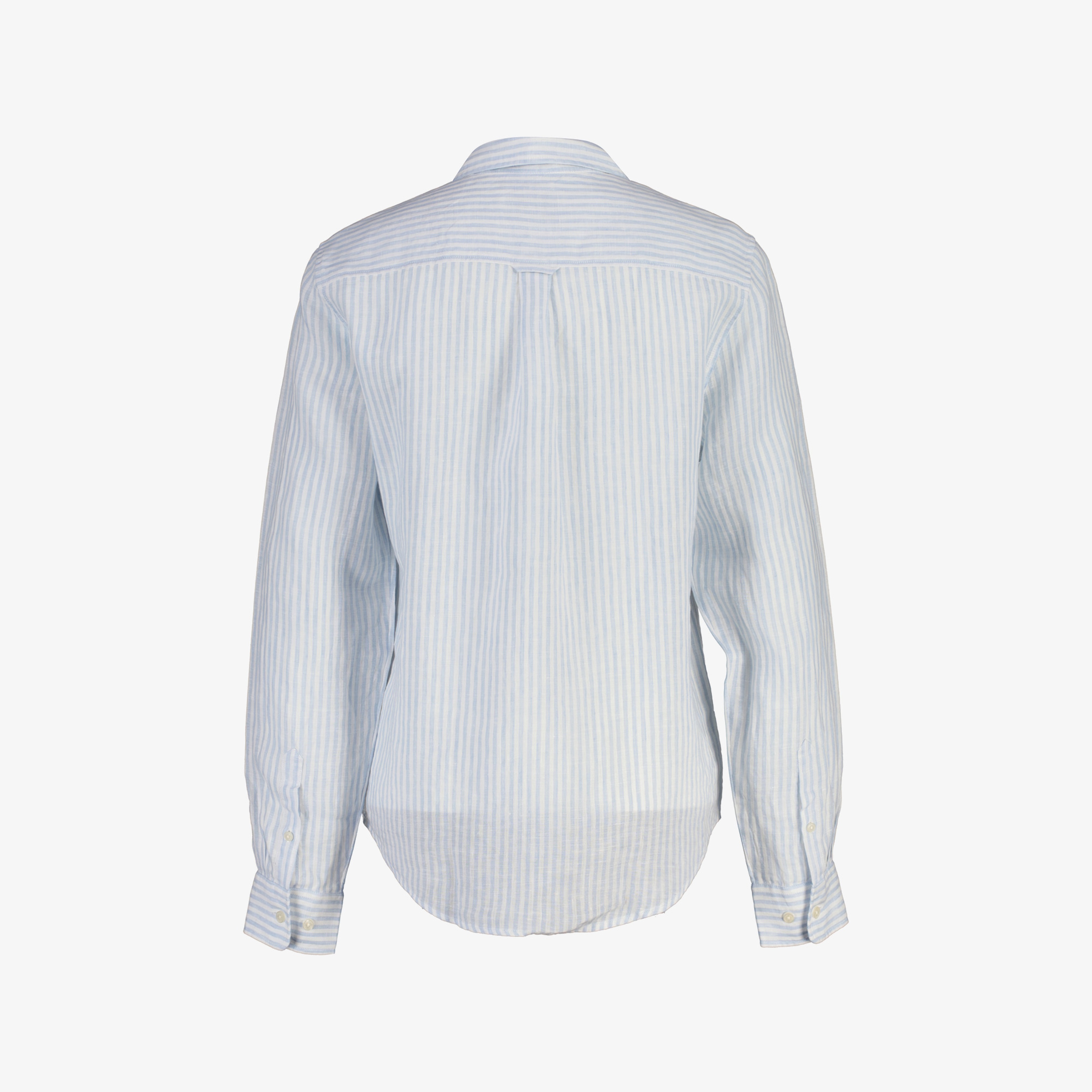 GANT Kadın Mavi Regular Fit Çizgili Gömlek