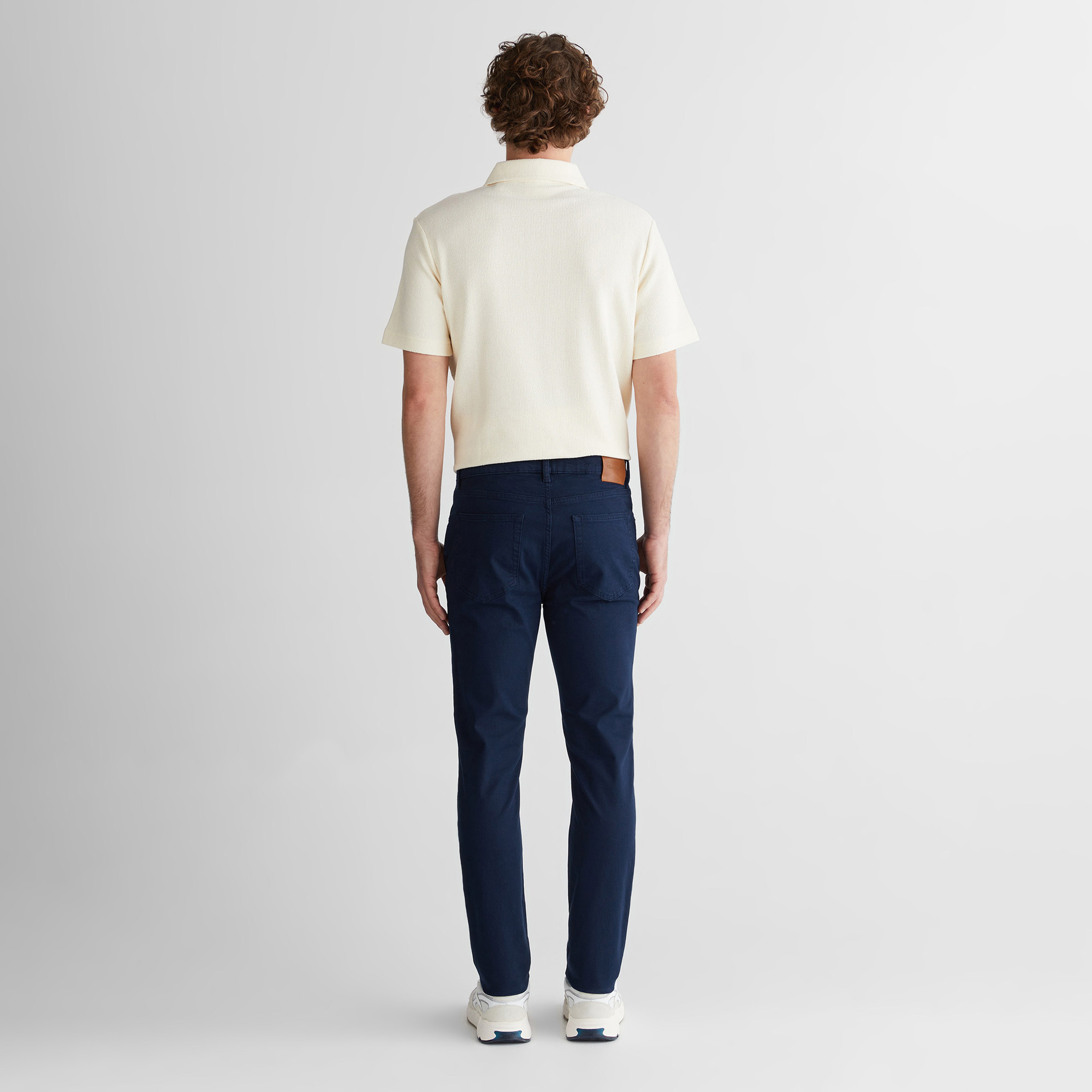 GANT Erkek Lacivert Slim Fit Jean