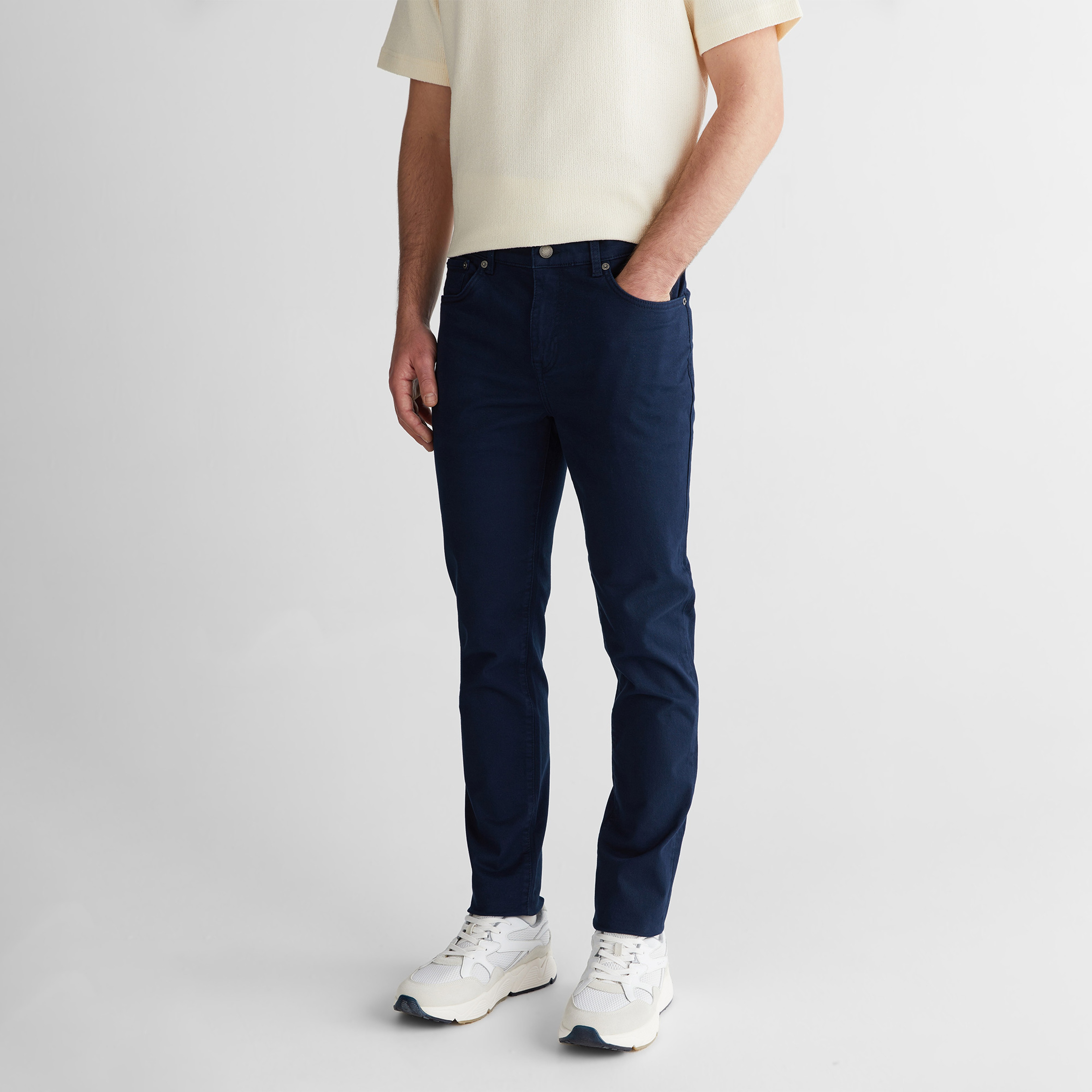 GANT Erkek Lacivert Slim Fit Jean