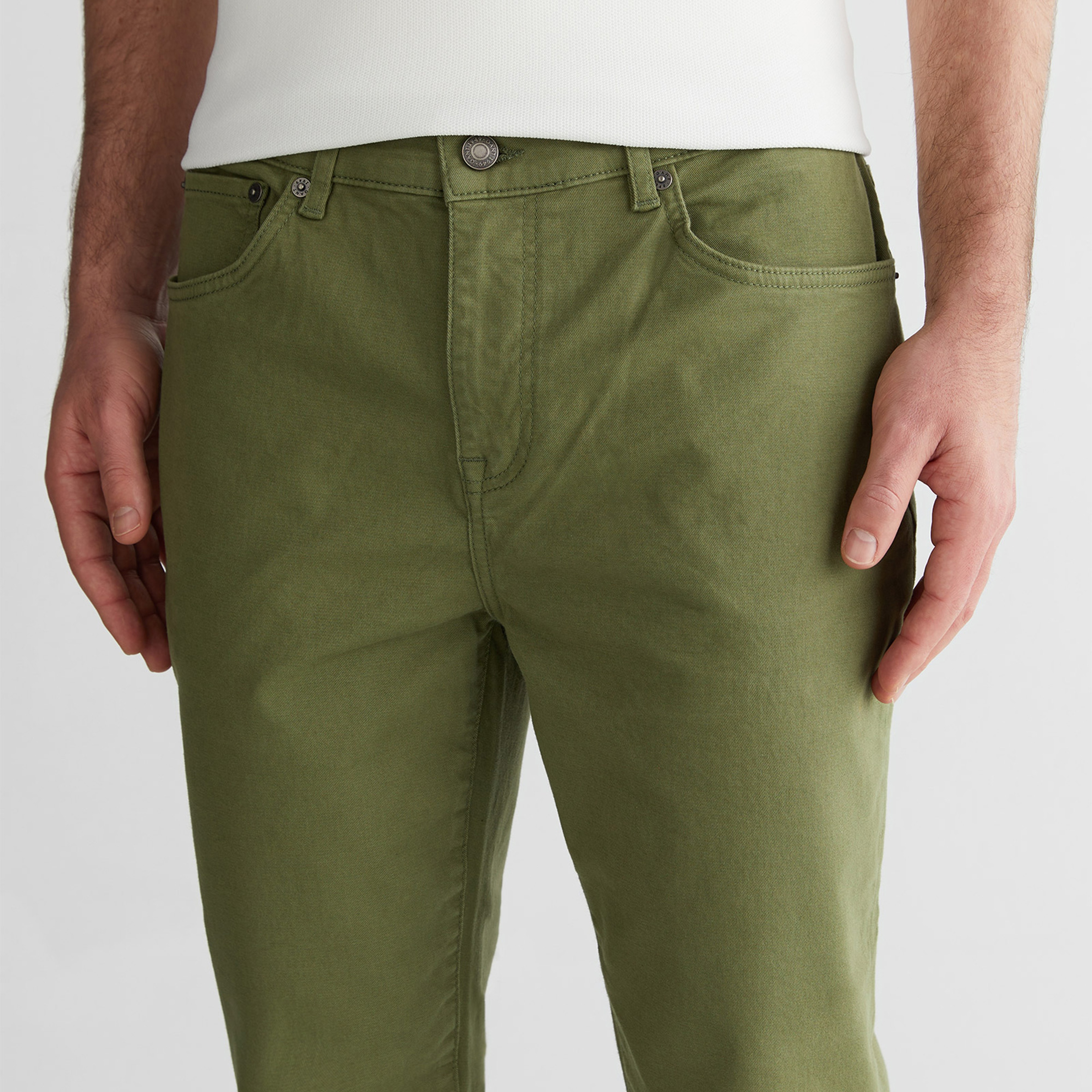 GANT Erkek Yeşil Slim Fit Jean