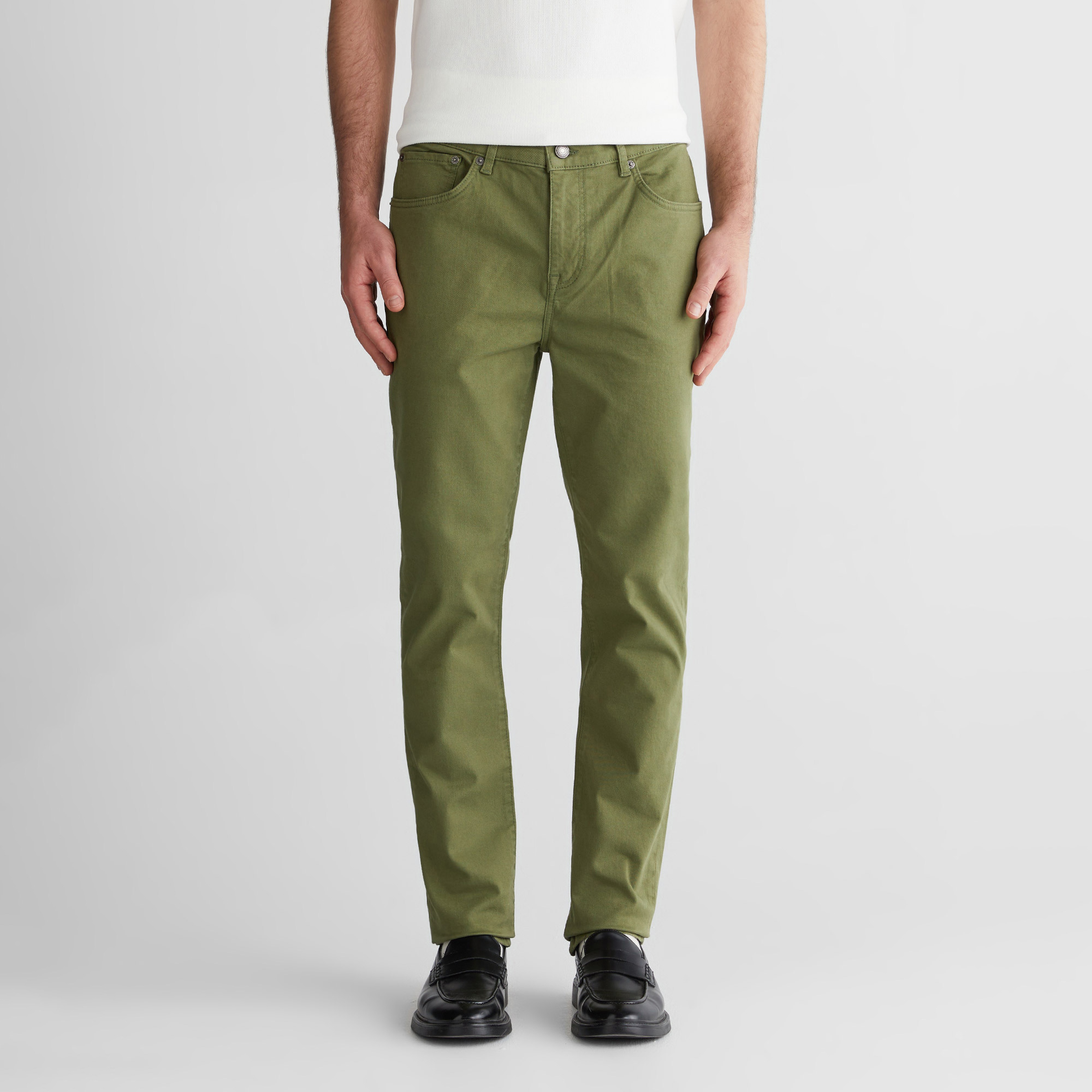GANT Erkek Yeşil Slim Fit Jean