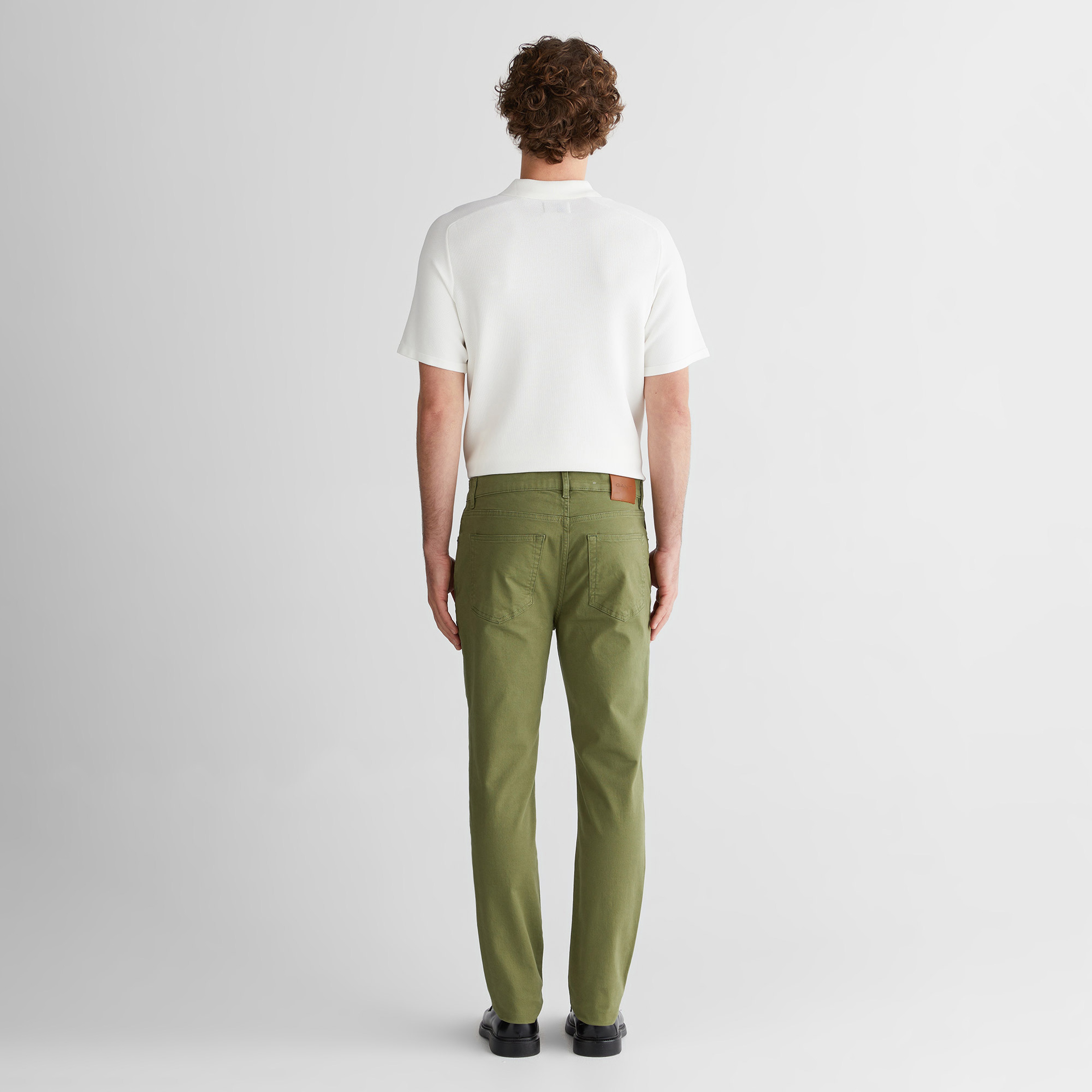 GANT Erkek Yeşil Slim Fit Jean