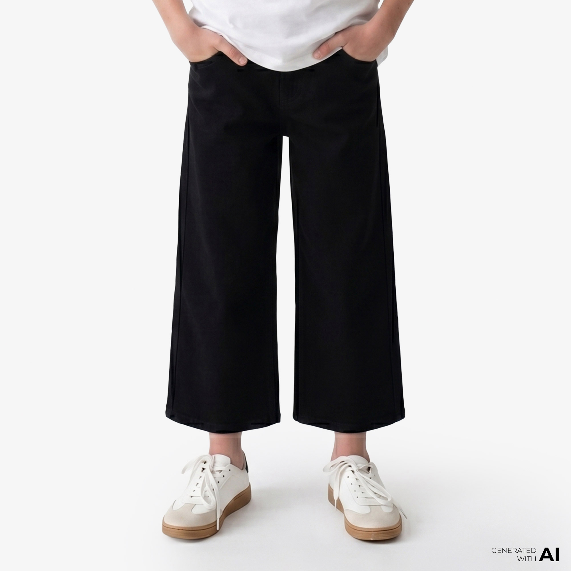 Tommy Hilfiger Mabel Black Çocuk Siyah Tapered Jean
