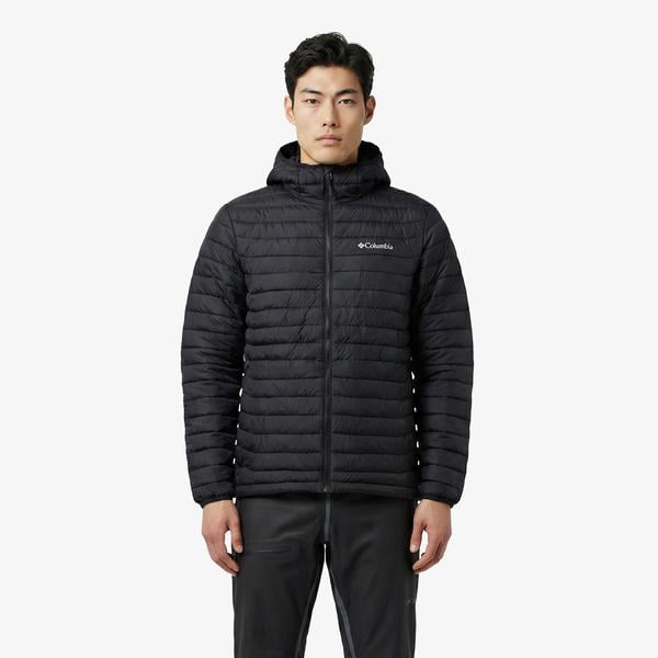Columbia Powder Pass Hooded Erkek Siyah Mont