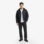 Columbia Powder Pass Hooded Erkek Siyah Mont
