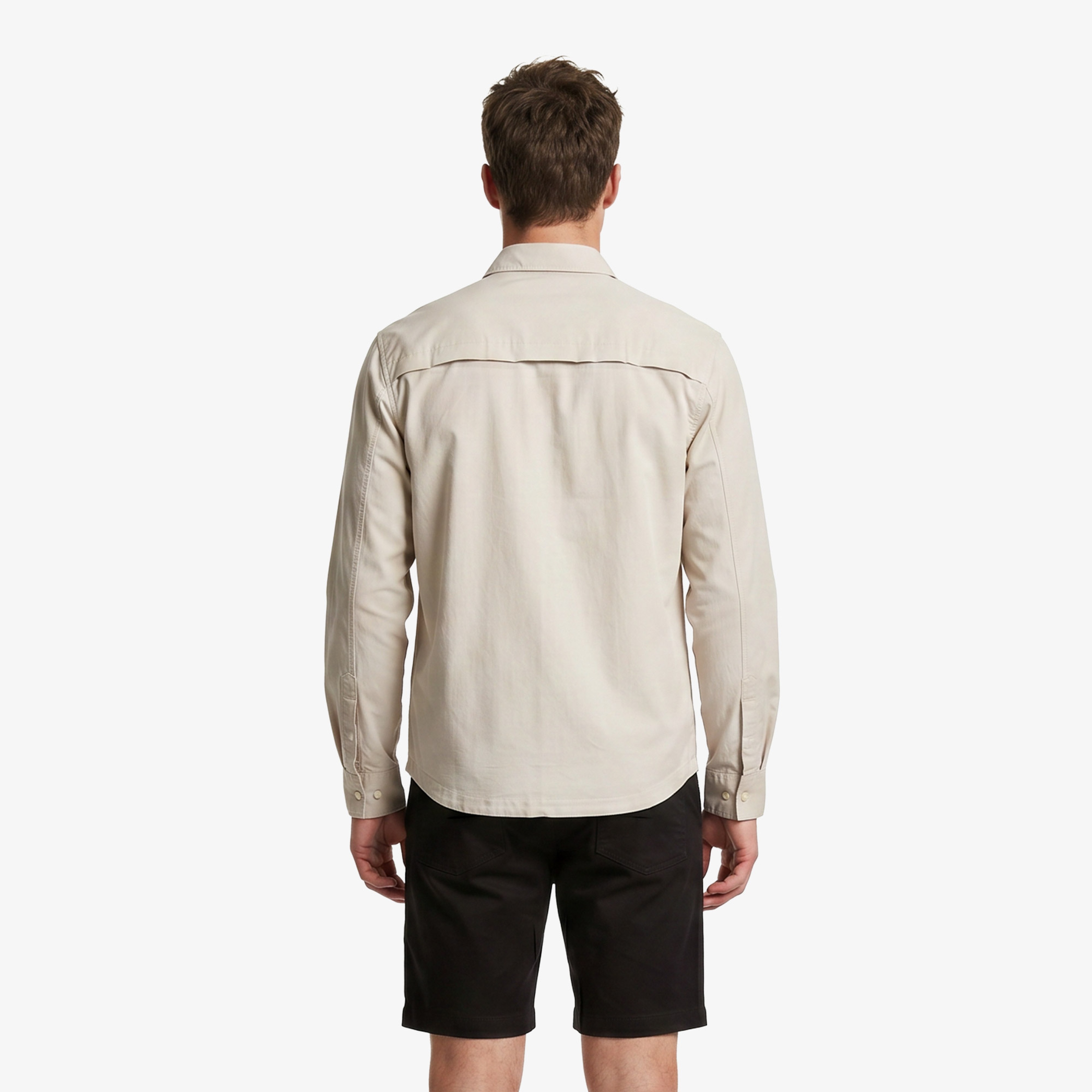 Calvin Klein Cotton Nylon Erkek Beyaz Gömlek