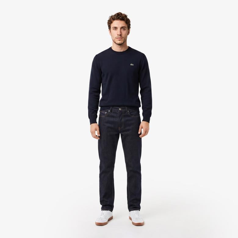 Lacoste Erkek Lacivert Triko