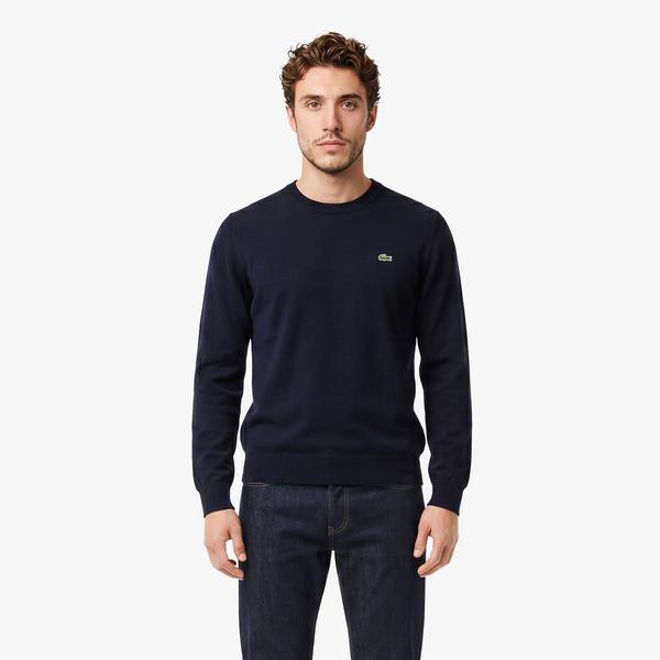 Lacoste Erkek Lacivert Triko