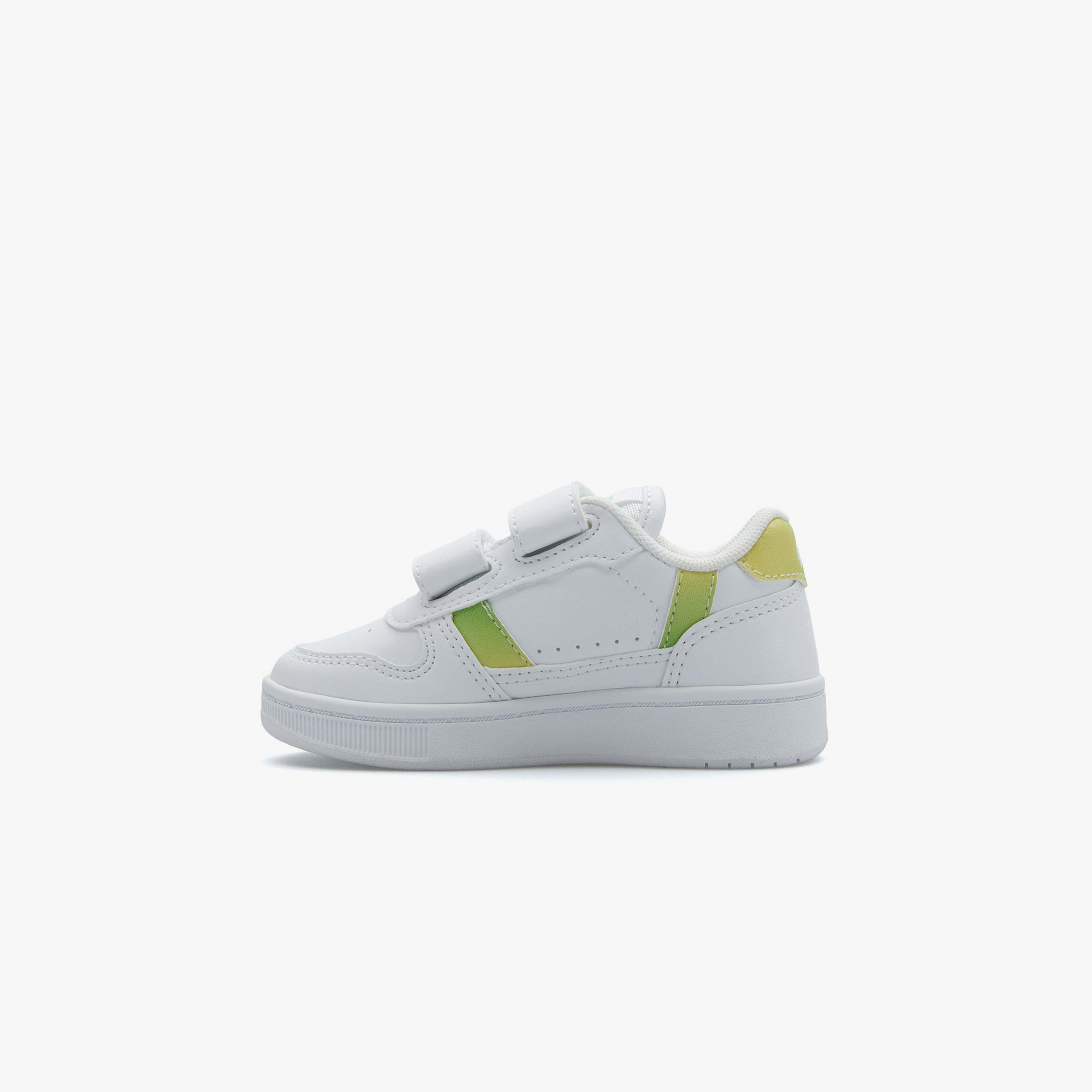 Lacoste T-Clip Çocuk Beyaz Cırt Cırtlı Sneaker